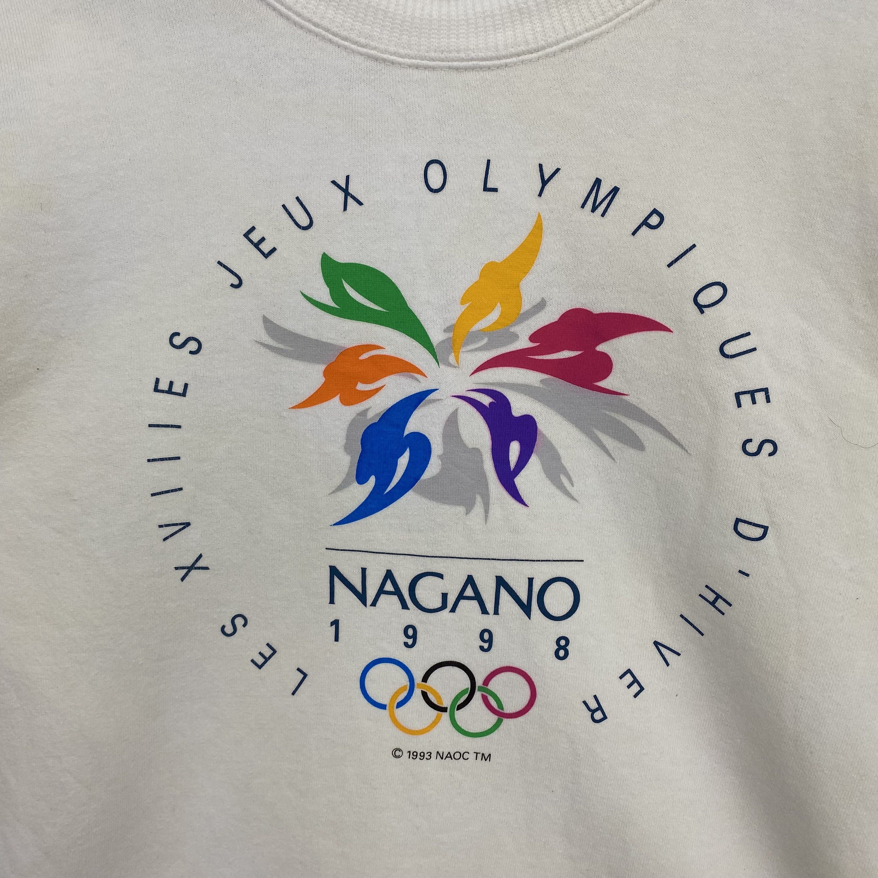 Vintage Vintage Nagano 1998 Winter Olympic Games Sweater Sweatshirt Size US M / EU 48-50 / 2 - 2 Thumbnail