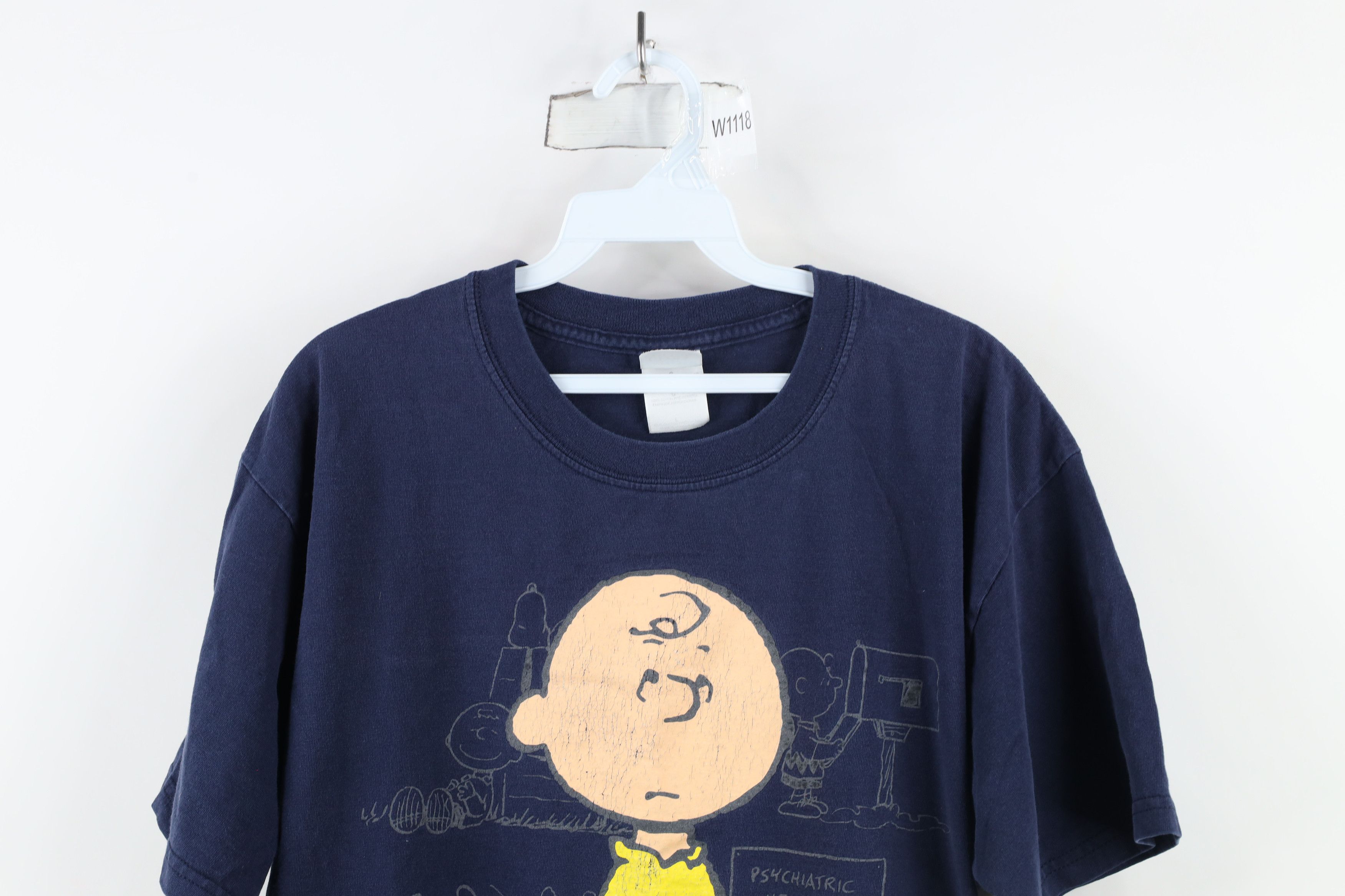 Vintage Vintage 90s Y2K Brown Worlds Greatest Blockhead T-Shirt Size US L / EU 52-54 / 3 - 2 Thumbnail
