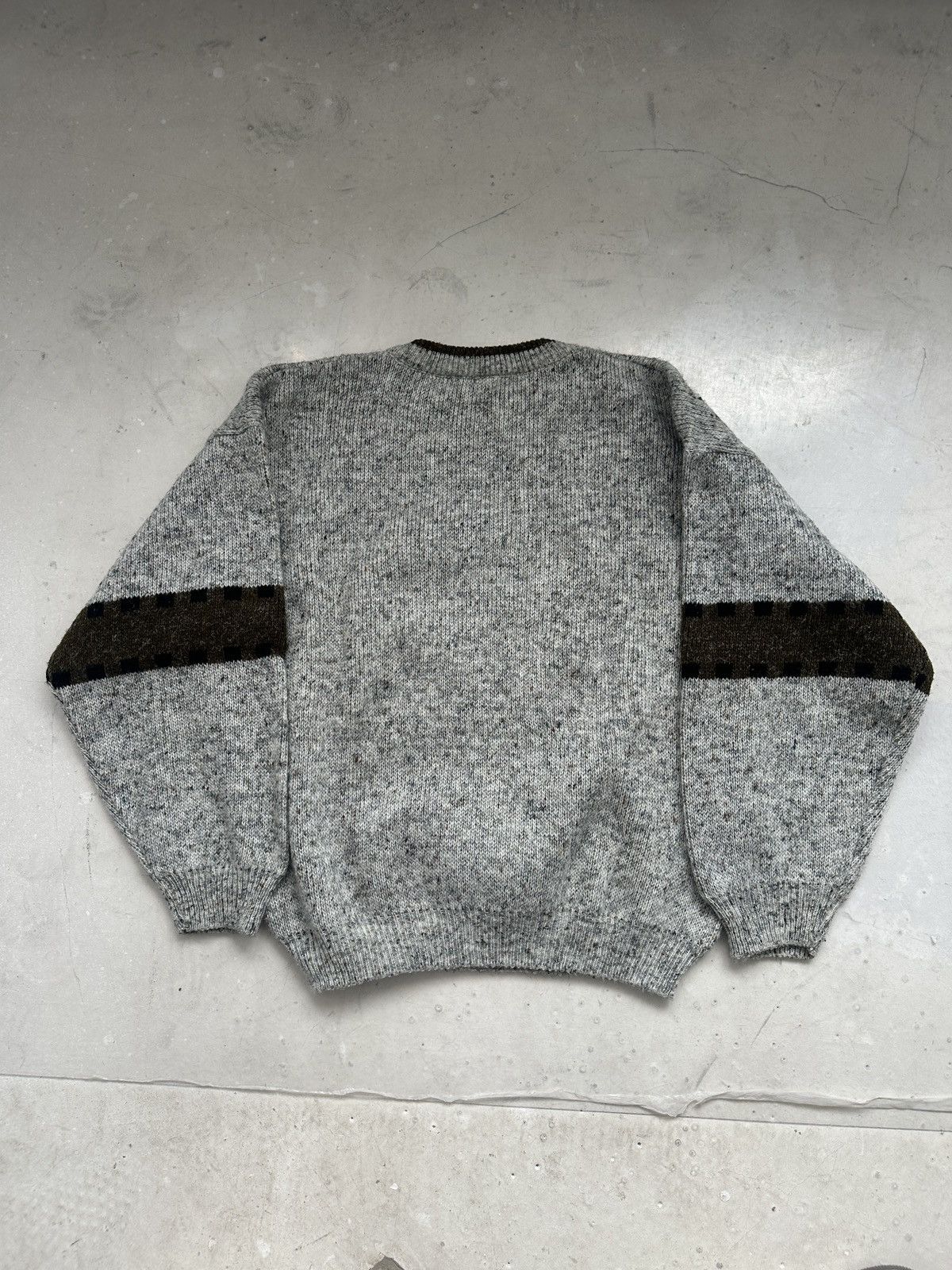 Japanese Brand × Vintage 90s Vintage New York embroided plane knit sweater Size US M / EU 48-50 / 2 - 6 Thumbnail