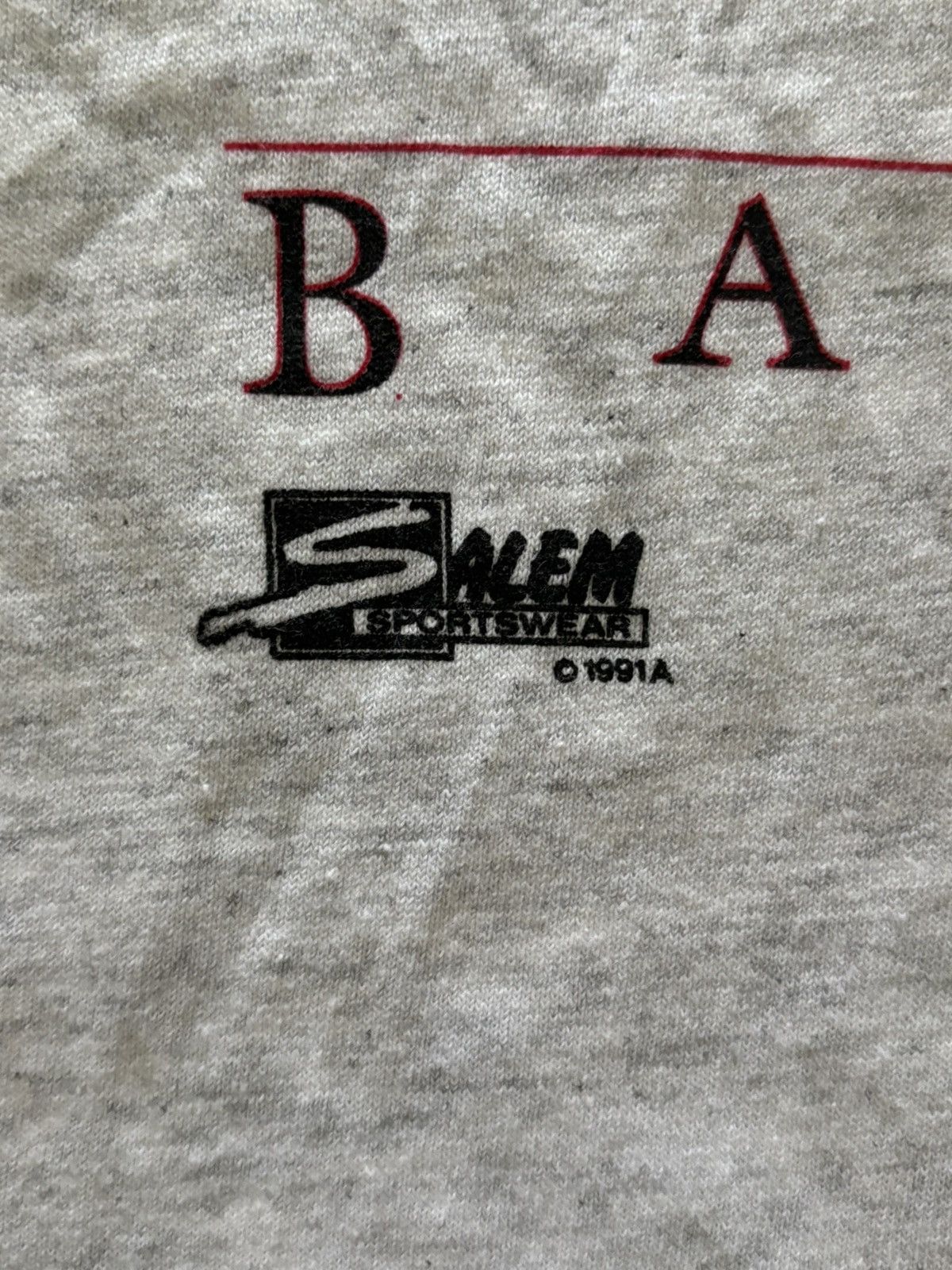 Salem Sportswear Vintage Chicago Bulls Tee T-Shirt Size US XL / EU 56 / 4 - 5 Thumbnail