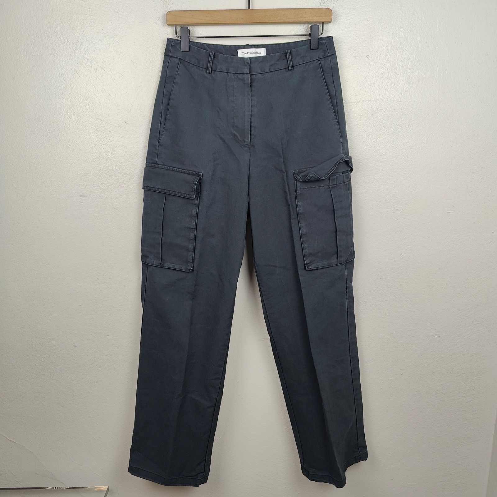 Other The Frankie Shop Gia Cargo Pants Womens Medium Navy Blue Size 30" / US 8 / IT 44 - 1 Thumbnail