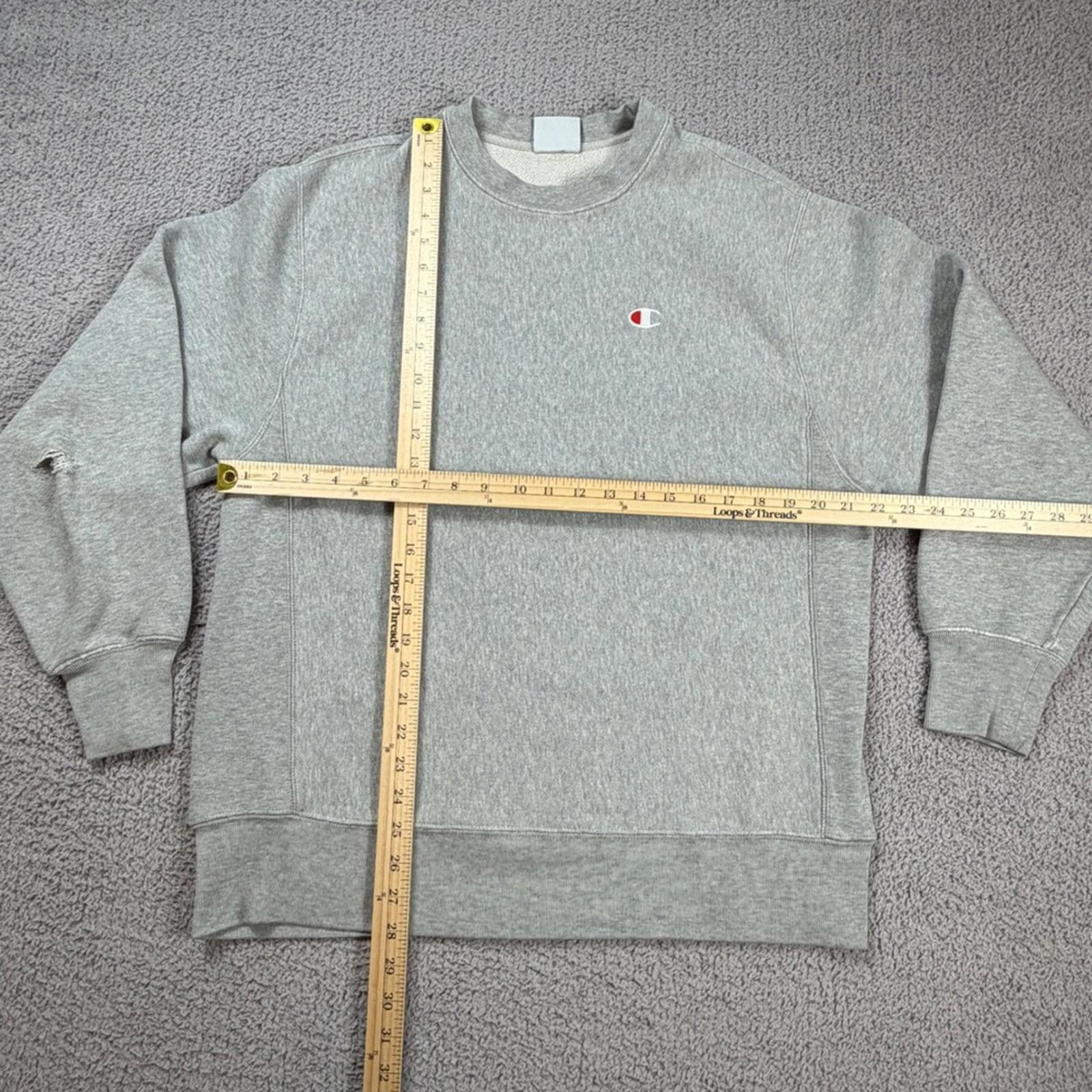 Champion Champion Reverse Weave Sweatshirt Mens L Gray Crewneck Size US L / EU 52-54 / 3 - 3 Thumbnail