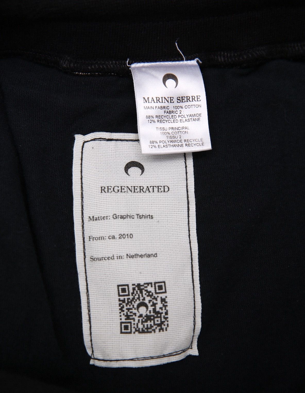 Marine Serre Gold Line Reconstructed T-Shirt Flared Sweatpants Size US 34 / EU 50 - 6 Thumbnail