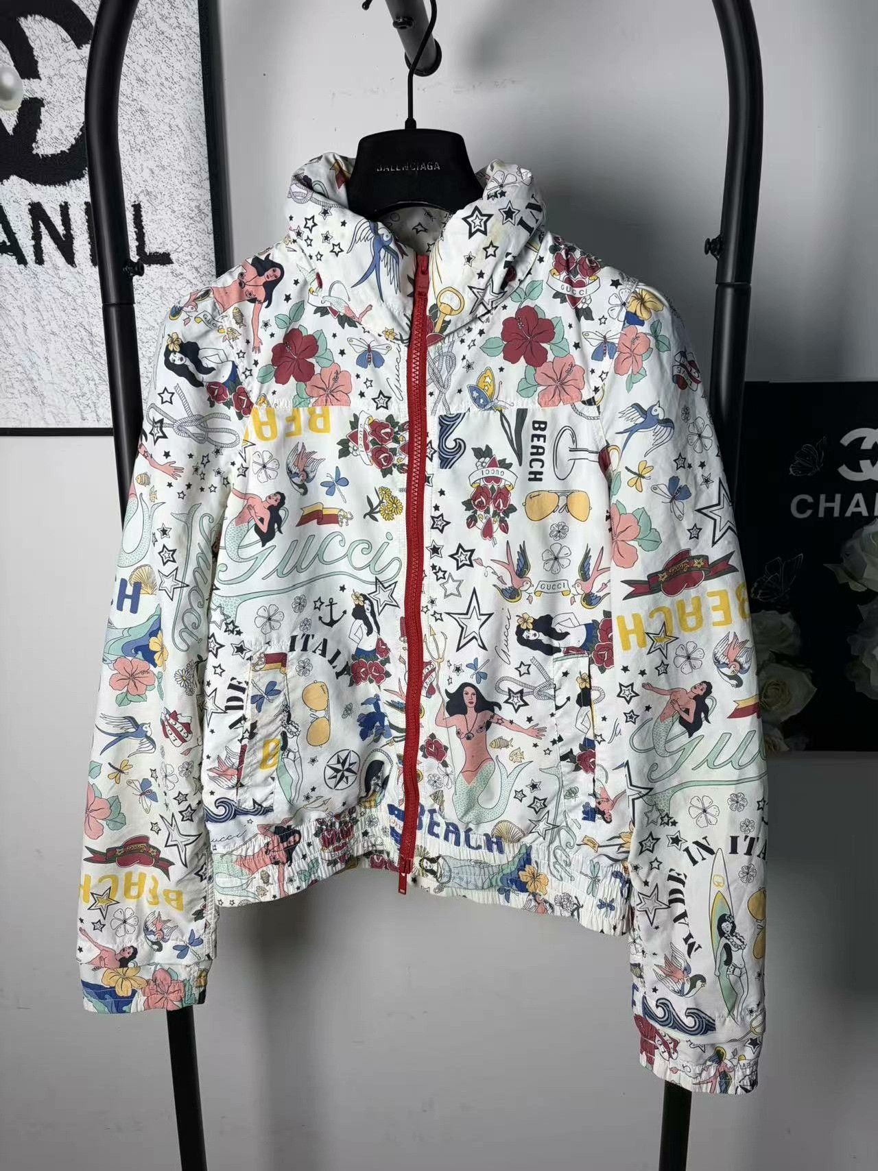 Gucci Gucci White Jacket M Women Size M / US 6-8 / IT 42-44 - 1 Thumbnail