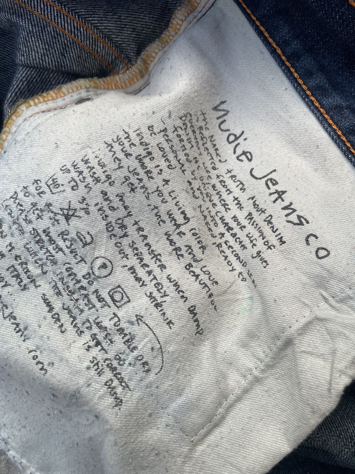 Nudie Jeans Vintage Nudie Even Steven Denim Size US 35 - 14 Thumbnail