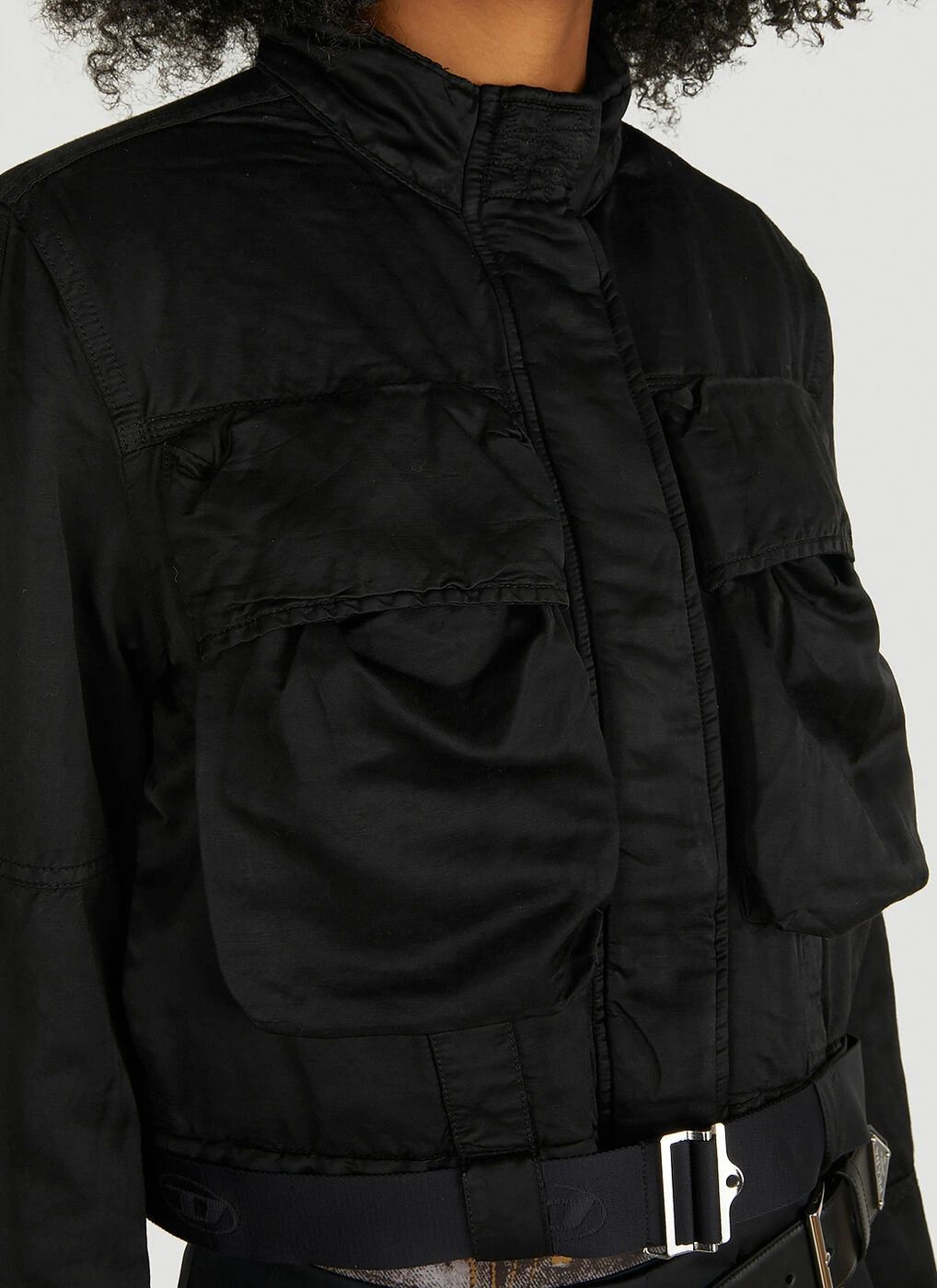 Designer × Diesel Diesel G-Tali Jacket in Black Size M / US 6-8 / IT 42-44 - 7 Thumbnail