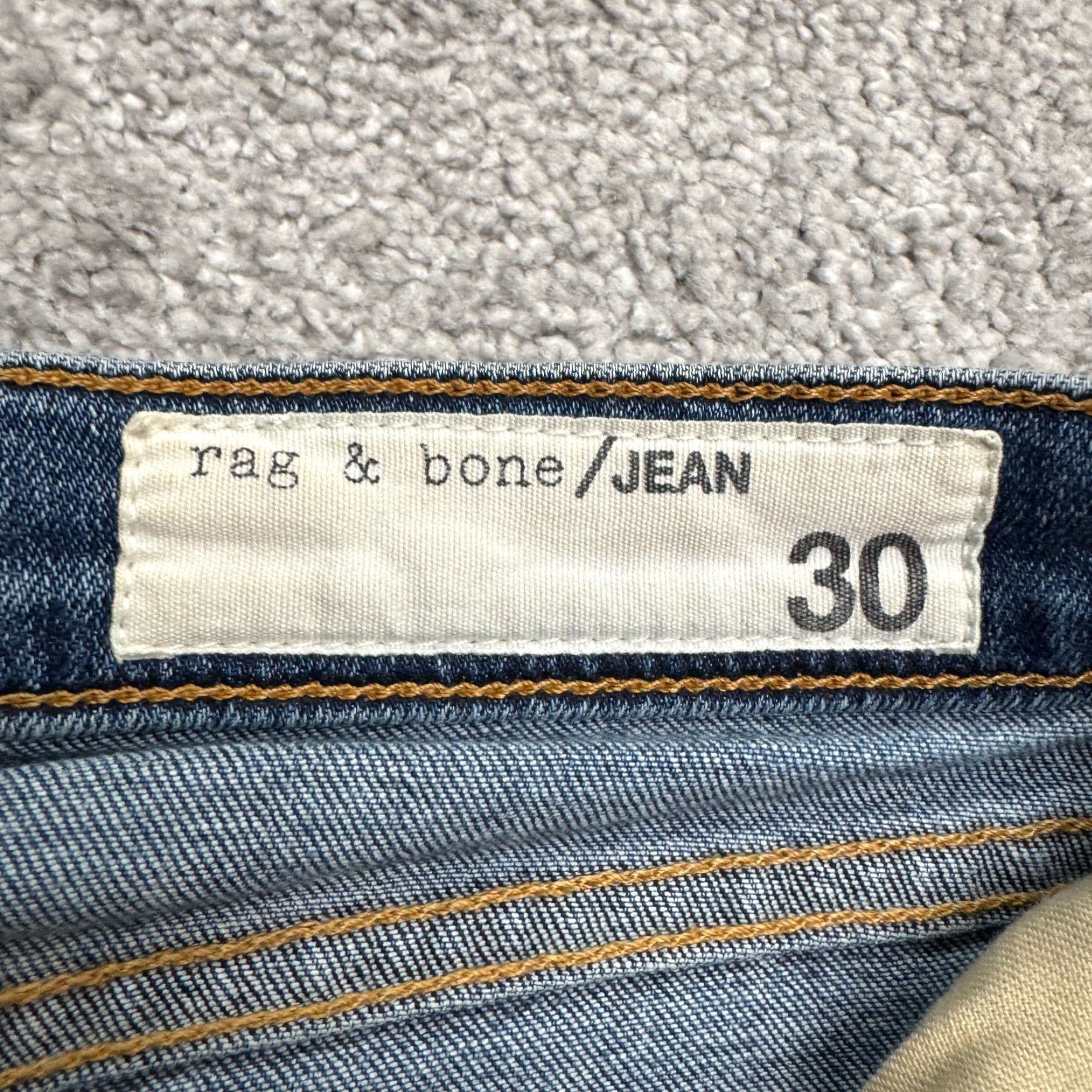 Rag & Bone rag & bone Denim Jeans Womens 30 Blue Medium Stretch Regular 5-Pocket City Streetwear, Jeans, Rag & Bone Womens 30 Blue Medium Stretch Regular Size 30" / US 8 / IT 44 - 7 Thumbnail