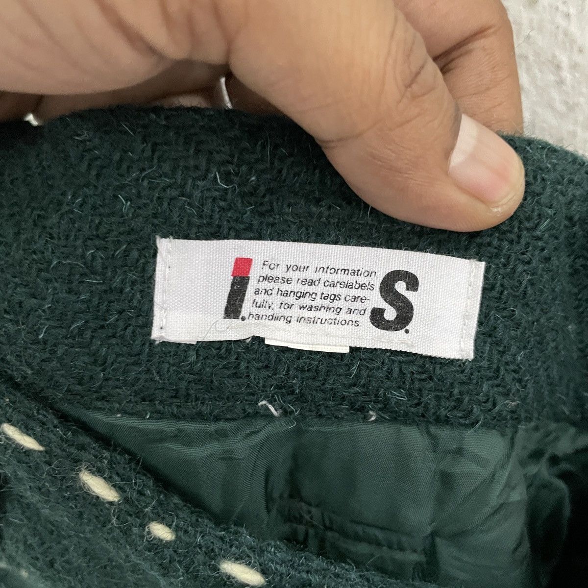 Issey Miyake Vintage Issey Miyake IS Mini Skirt Size 26" / US 2 / IT 38 - 5 Thumbnail
