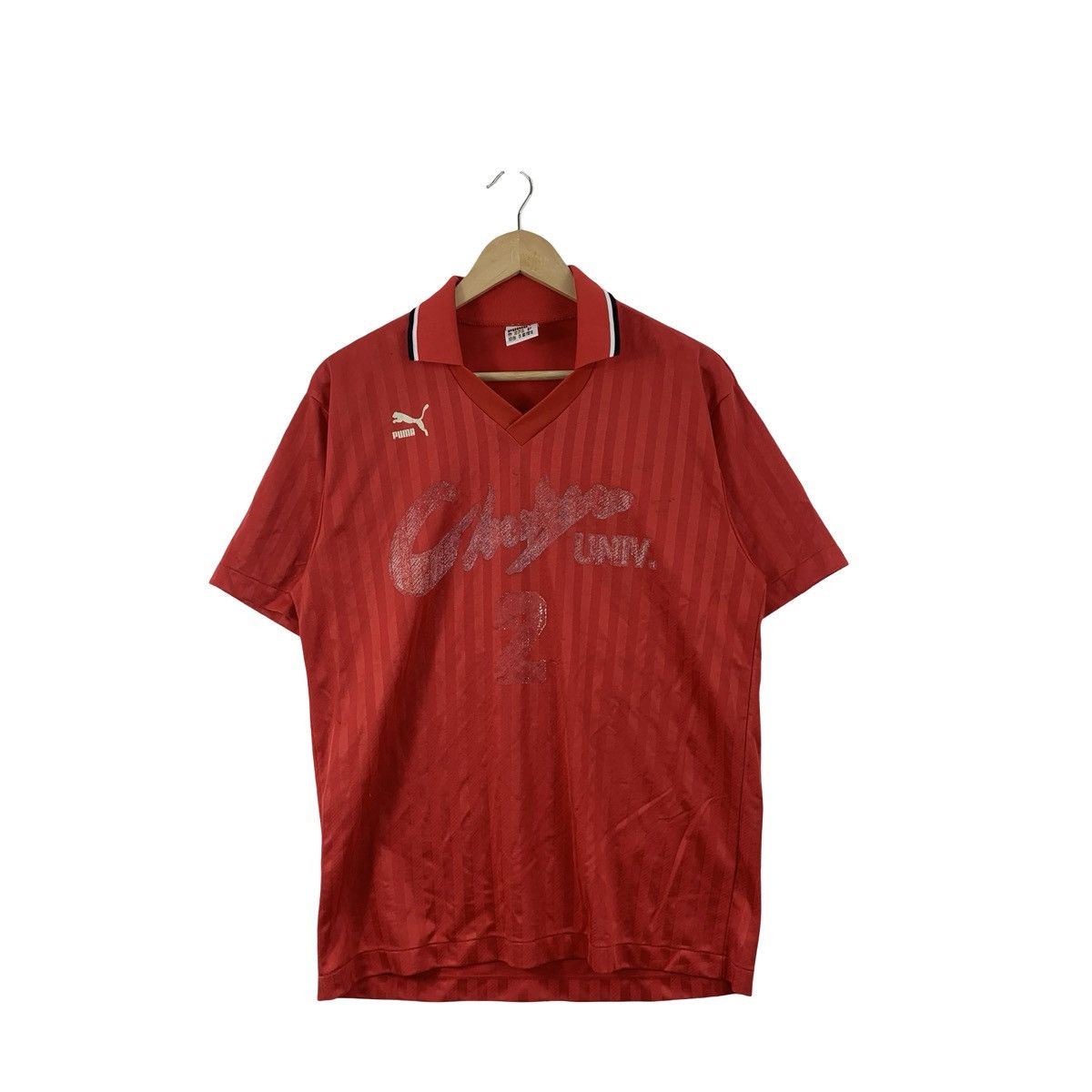 Puma Vintage Puma Chuo University Soccer Jersey 90s Size US M / EU 48-50 / 2 - 1 Thumbnail
