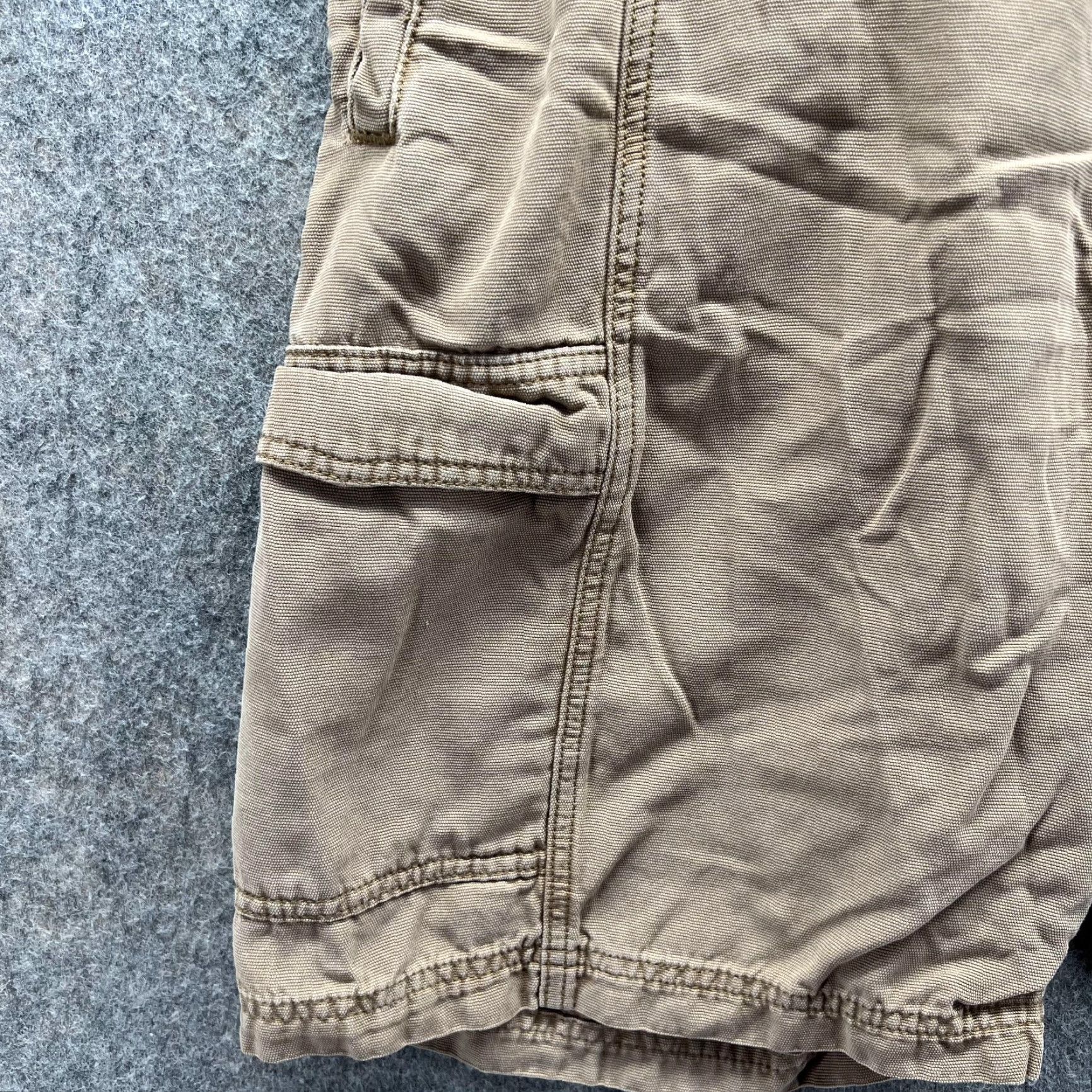Tommy Bahama Tommy Bahama Shorts Men 35 Adult Khaki Cargo Tan Beige Relax Fit Tencel Casual Pants Waist 35 In Beige Cargo Pocket Summer Size US 35 - 4 Thumbnail