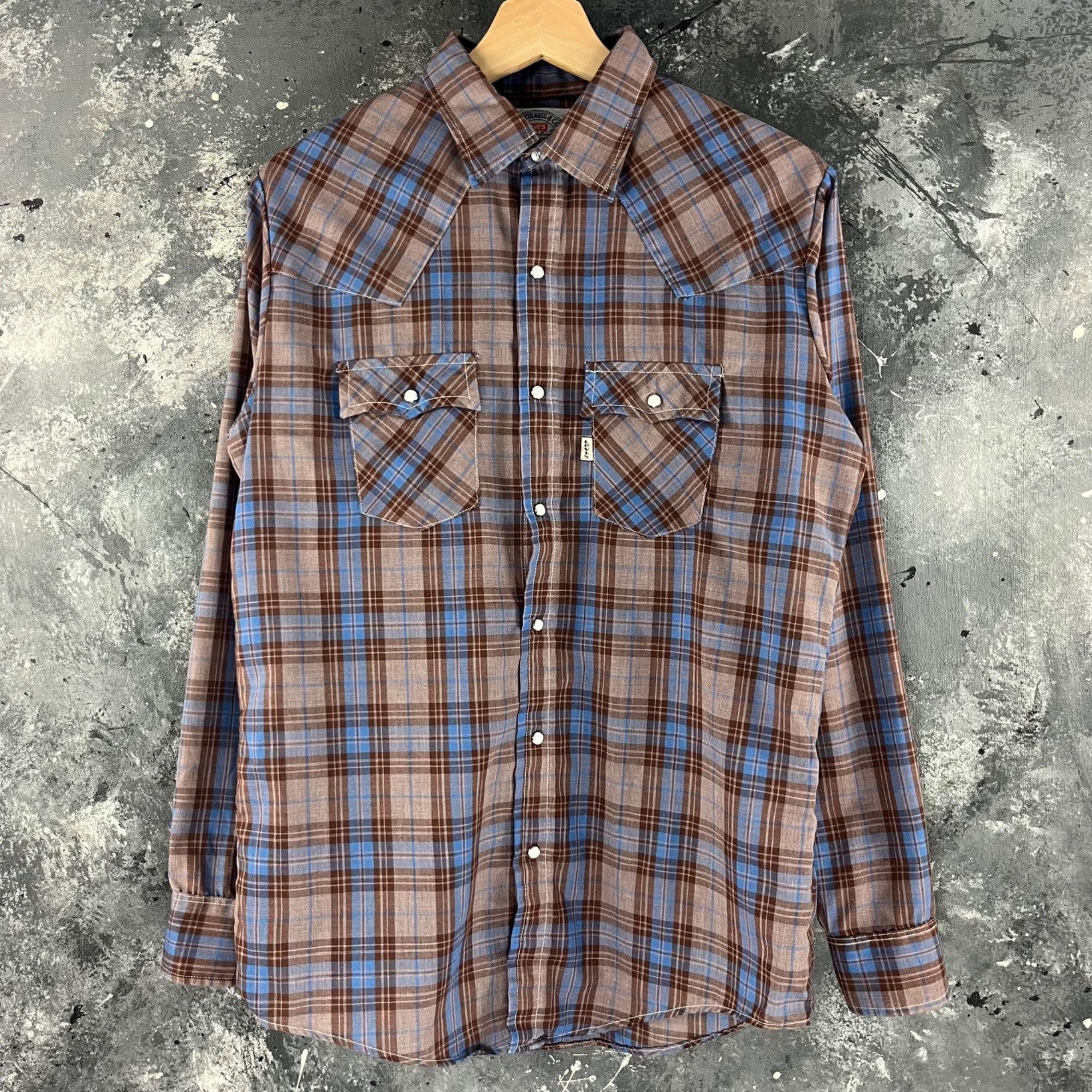 Levi's × Vintage Vintage 90’s Levi’s button shirt Size US L / EU 52-54 / 3 - 1 Thumbnail