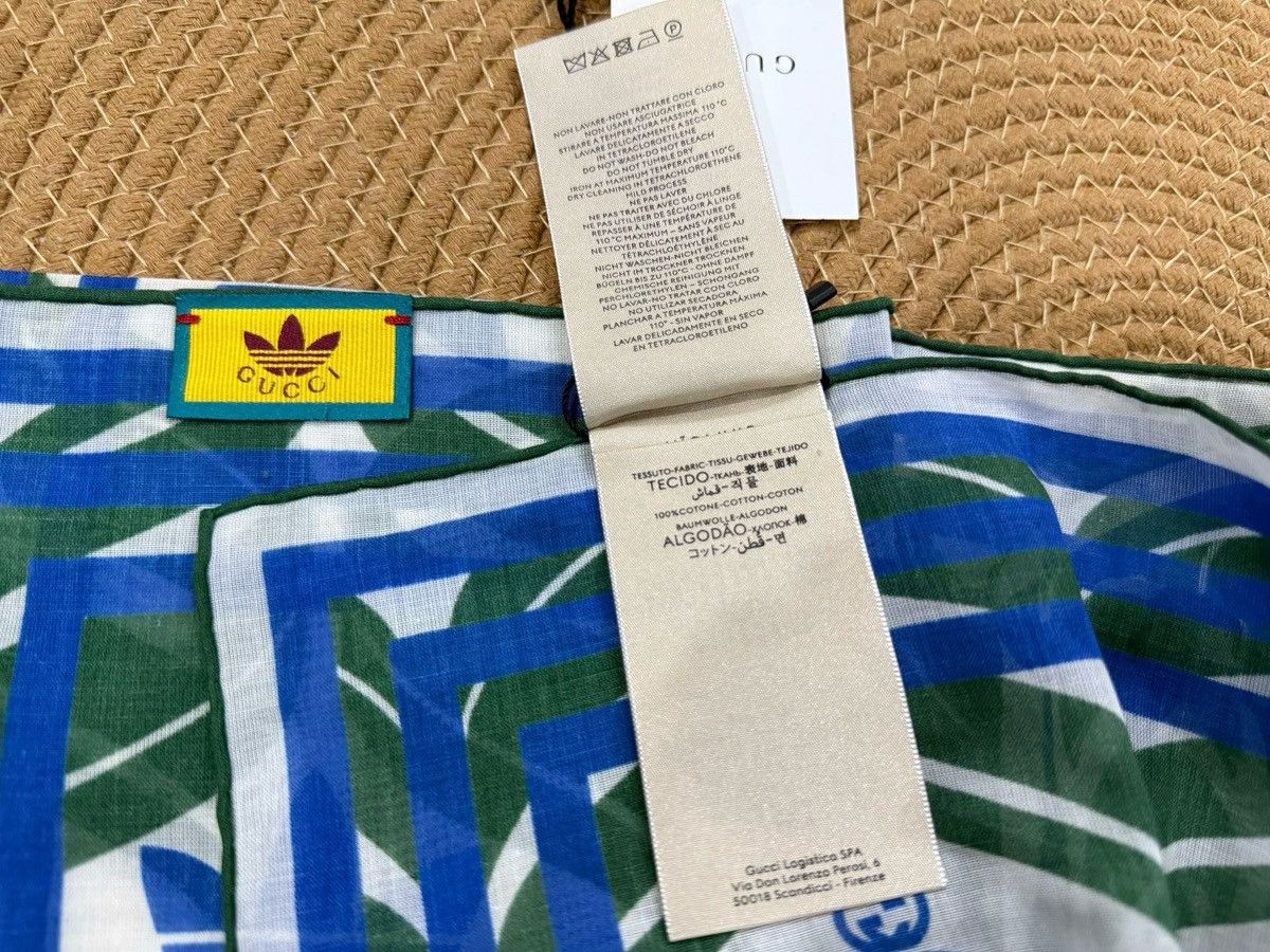 Gucci Gucci x adidas silk scarf New Size ONE SIZE - 7 Thumbnail