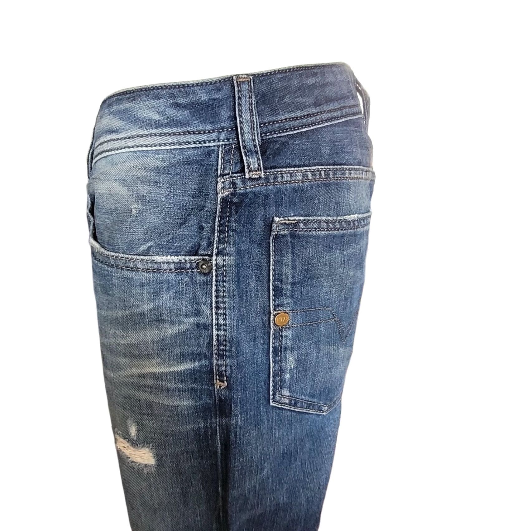 Diesel Diesel Waykee Jeans W34 L32 – Wash 0837A, Regular Straight, Blue, Men – Diesel Waykee Jeans W34 L32 Size US 34 / EU 50 - 4 Thumbnail