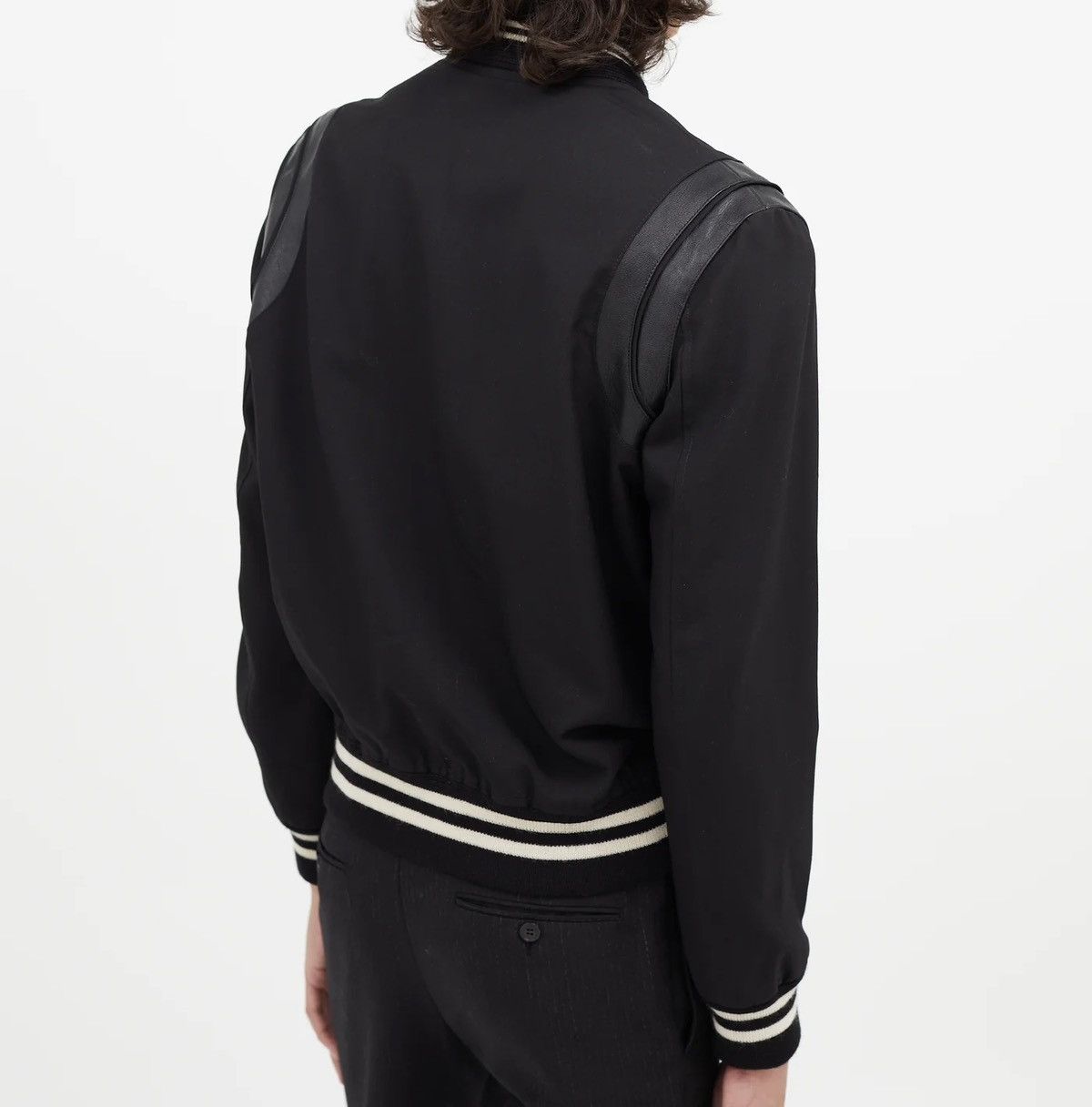 Saint Laurent Paris Saint Laurent Teddy Light Weight Varsity Jacket Black 48 M Size US M / EU 48-50 / 2 - 3 Thumbnail