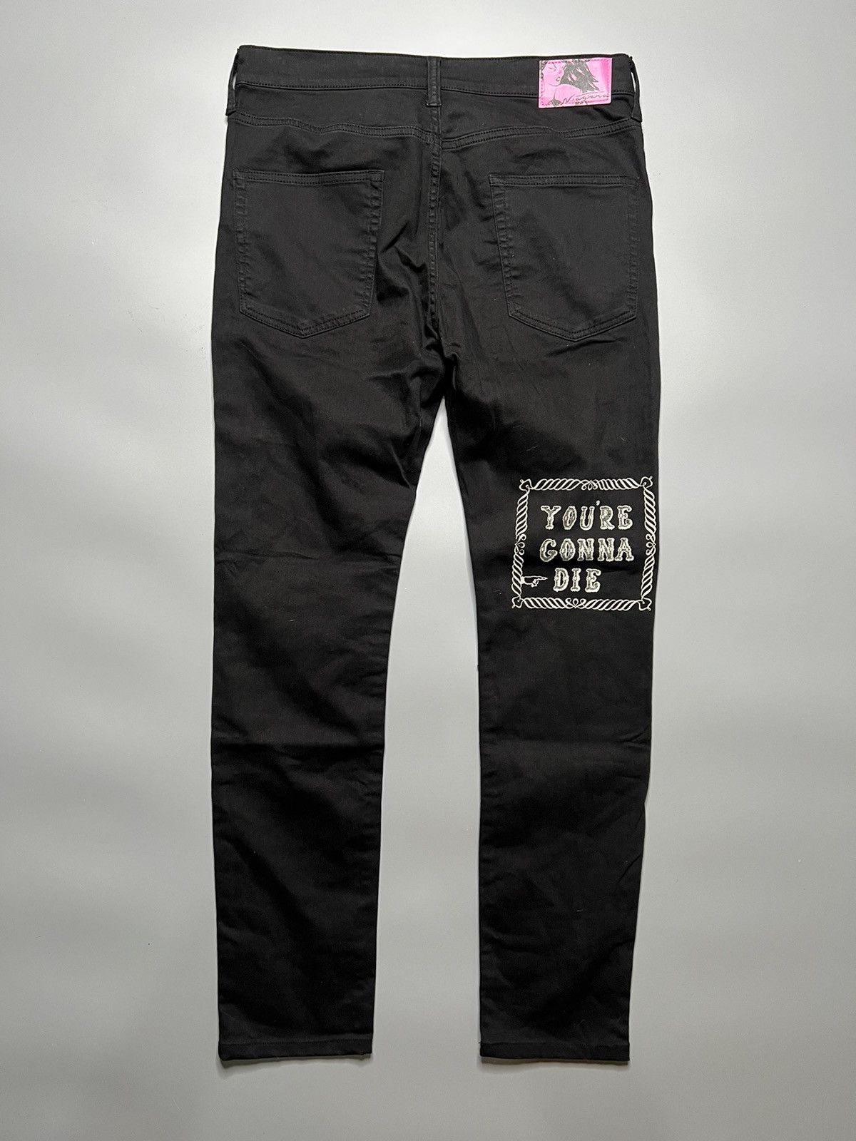 Hysteric Glamour Hyateric glamour Destroy all Monsters Jeans Size US 31 - 2 Thumbnail