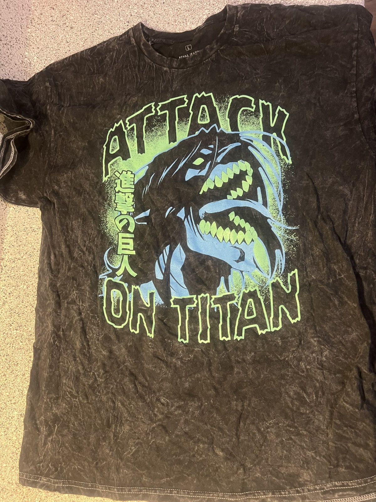 Ripple Junction Attack on Titan Final Season T shirt Size US L / EU 52-54 / 3 - 1 Thumbnail