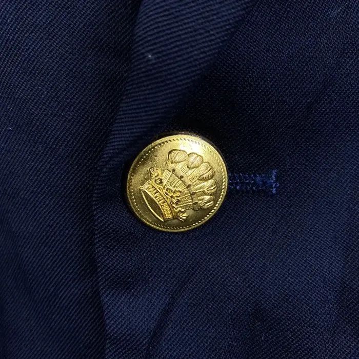 Polo Ralph Lauren Vtg 90’ POLO RALPH LAUREN Blue 2 Button Blazer Sport Size 40R - 6 Thumbnail