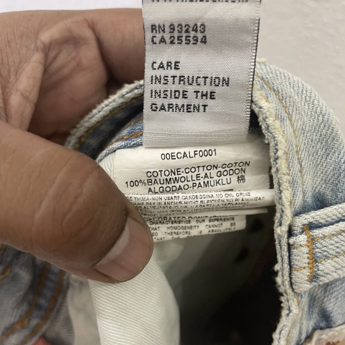 Diesel Deadstock! Vintage Diesel Denim Jeans Size US 31 - 9 Thumbnail