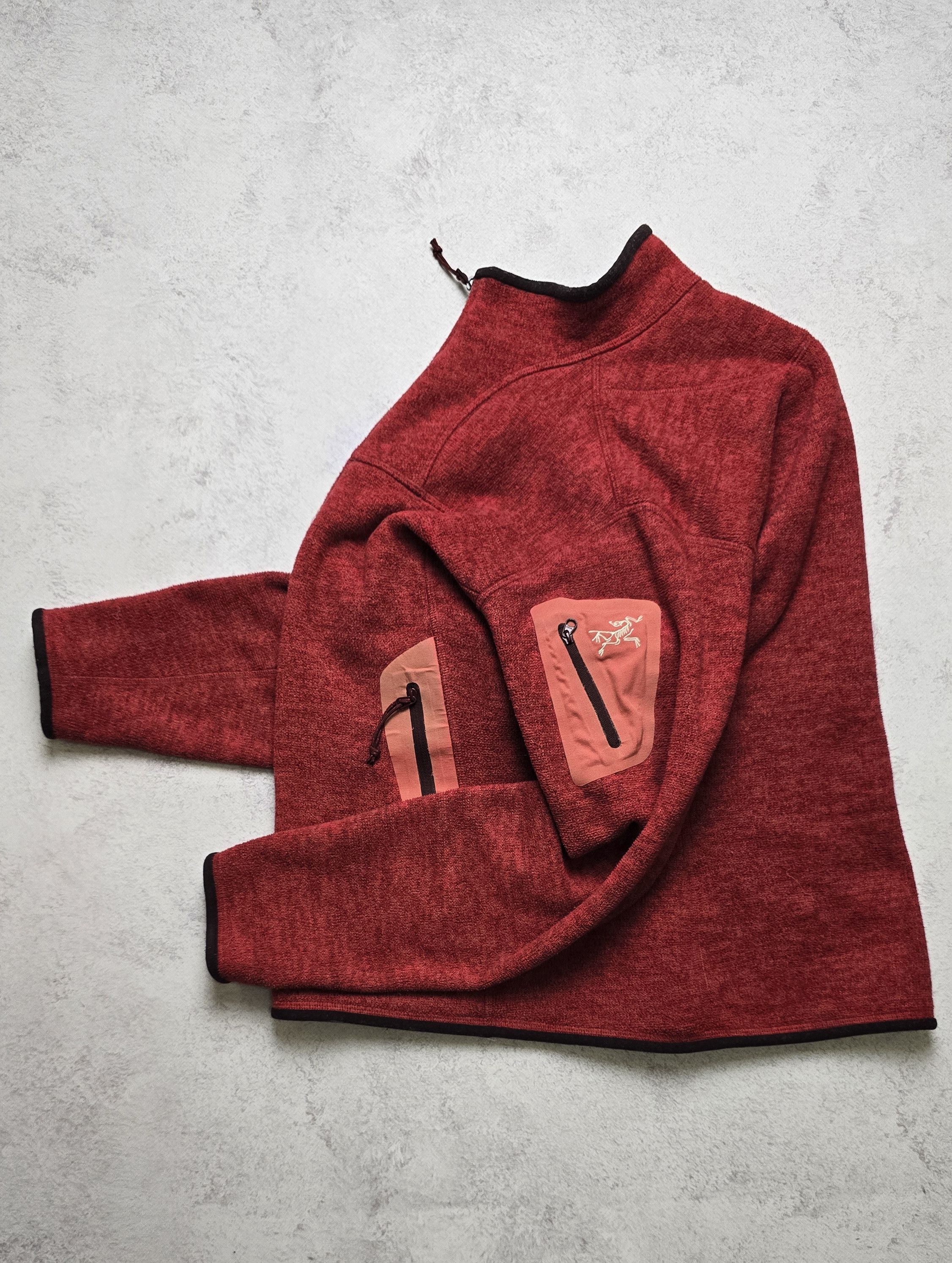 Arc'teryx Arc'teryx Covert Full Zip Knit Fleece Red Jacket Size M / US 6-8 / IT 42-44 - 1 Thumbnail