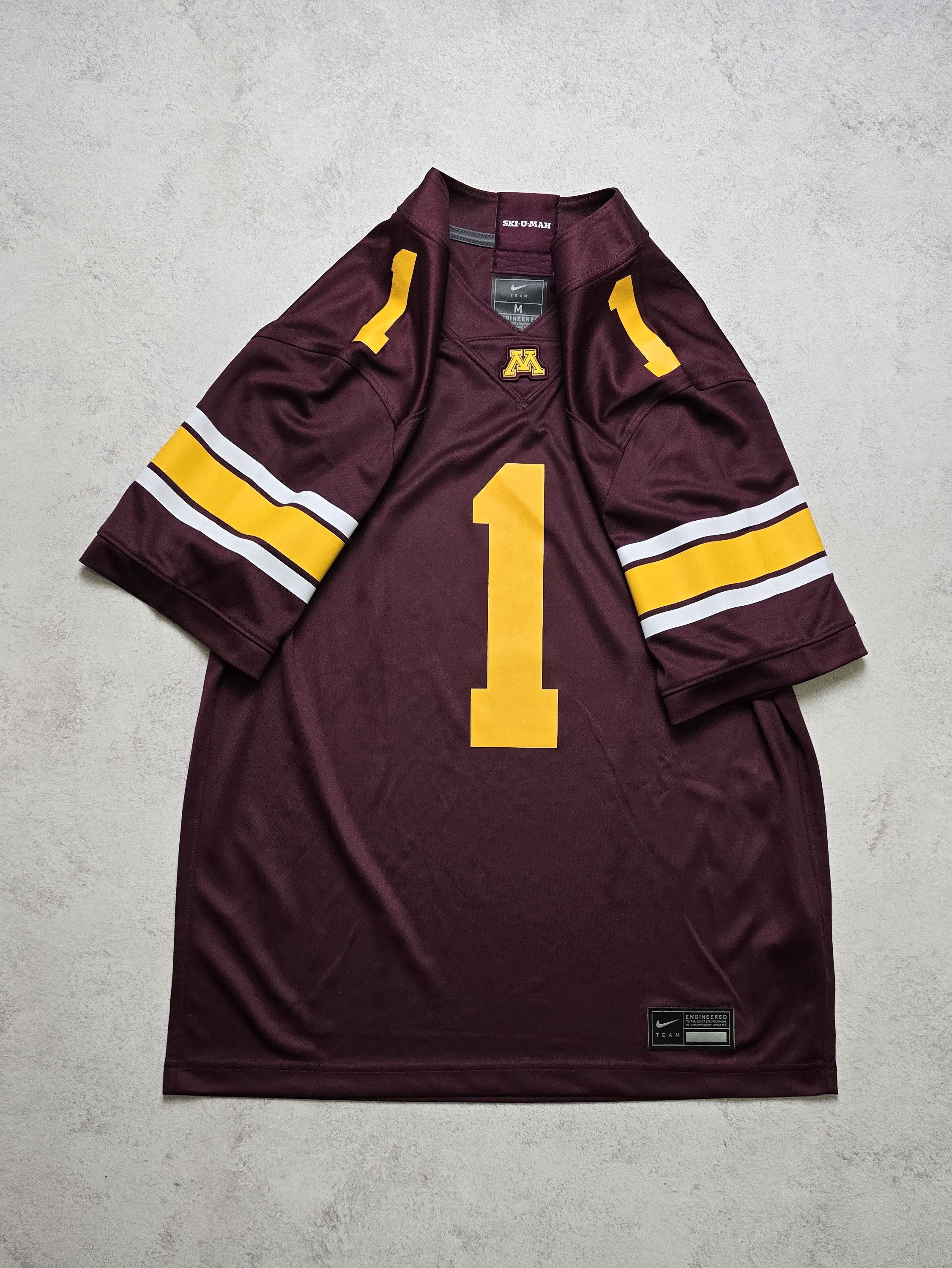 Nike Taylor Minnesota Golden Gophers NIL Game Jersey Maroon Size US M / EU 48-50 / 2 - 2 Thumbnail