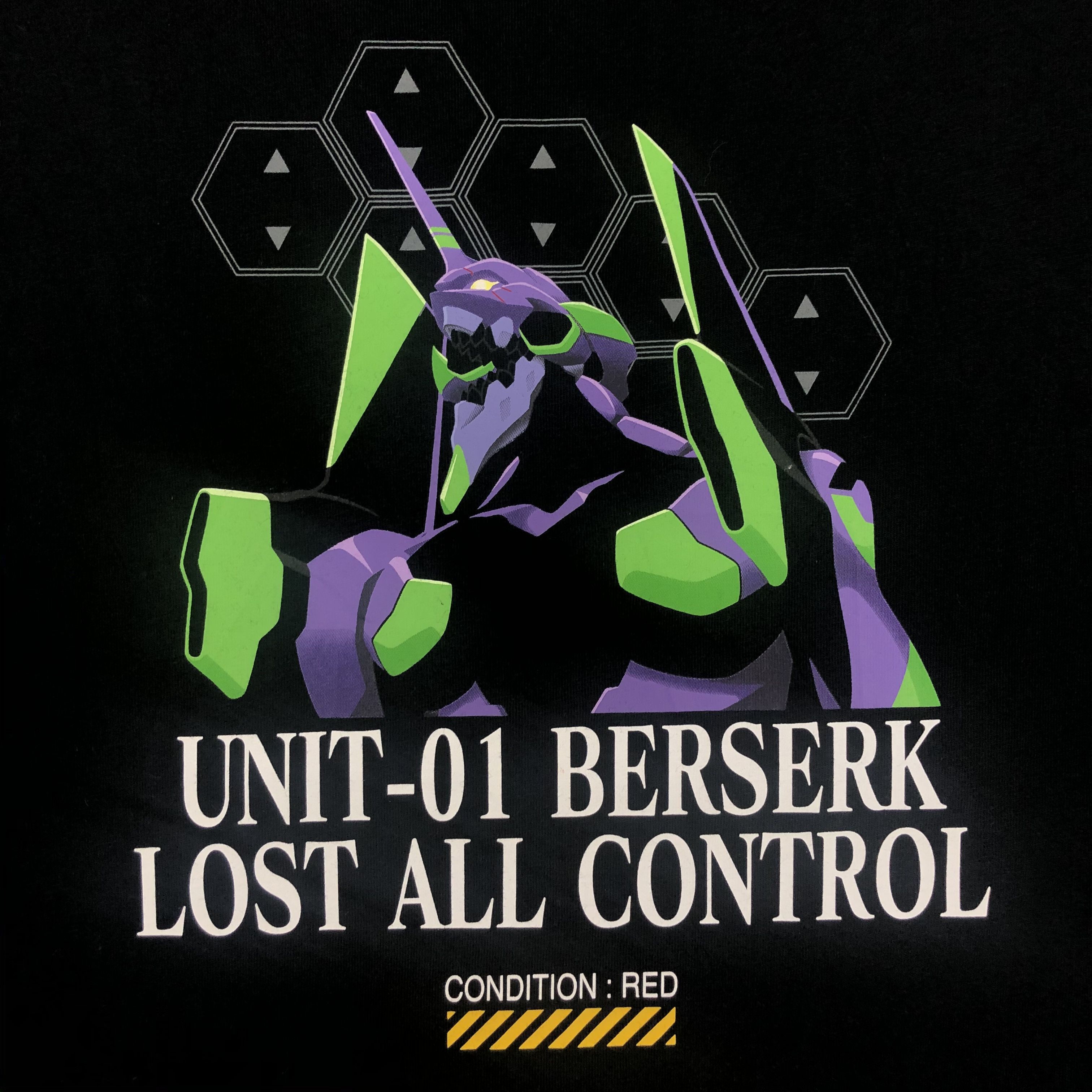 Anime Evangelion anime Unit-01 Berserk Tshirt - H016 Size US XL / EU 56 / 4 - 3 Thumbnail