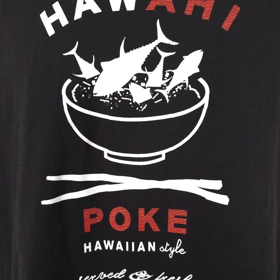 Vintage HawAhi Poke T Shirt Mens Size Large Black Hawaiian Style Travel Destination Tee Shirt Mens Black Hawaiian Style Travel Destination Tee Size US L / EU 52-54 / 3 - 3 Thumbnail