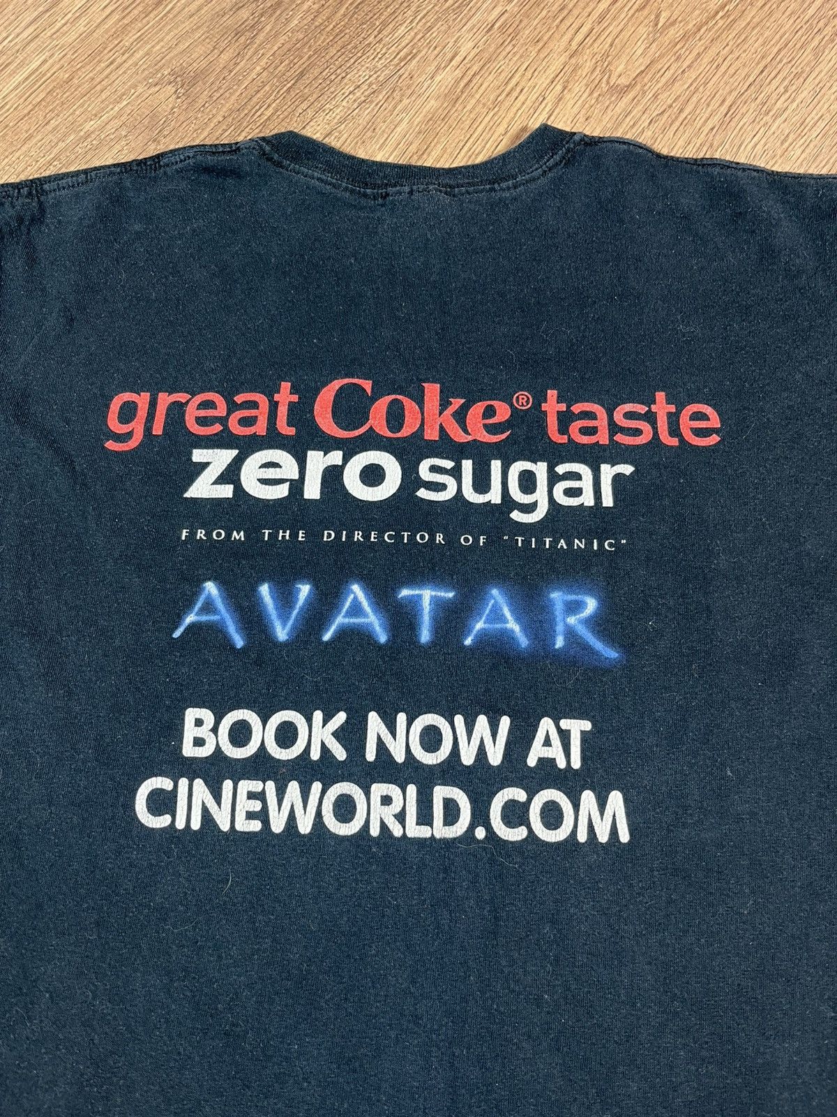 Coca Cola Vintage AVATAR Promo By Coca Cola Zero Very Rare T Shirt Size US M / EU 48-50 / 2 - 12 Thumbnail