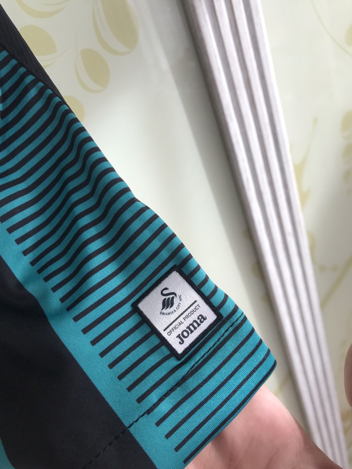 Joma Swansea City 2019-2020 Away Soccer Jersey Football Kit Size US XL / EU 56 / 4 - 6 Thumbnail