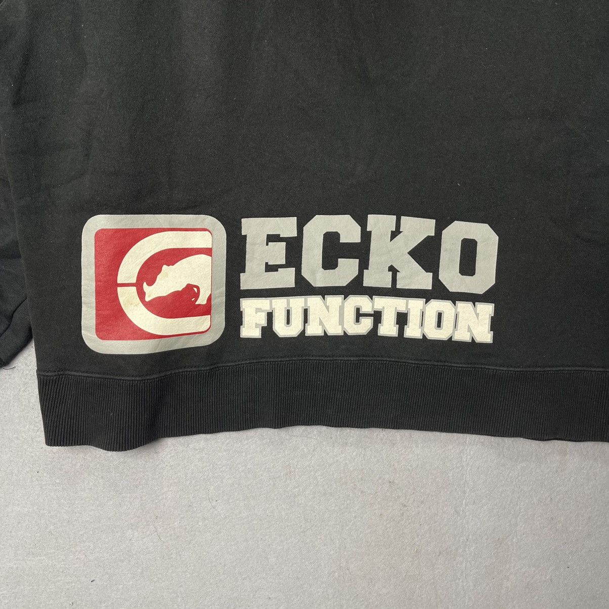 Ecko Unltd. Vintage Ecko Function Big Logo Zip Hoodie Black Y2K Size US M / EU 48-50 / 2 - 8 Thumbnail