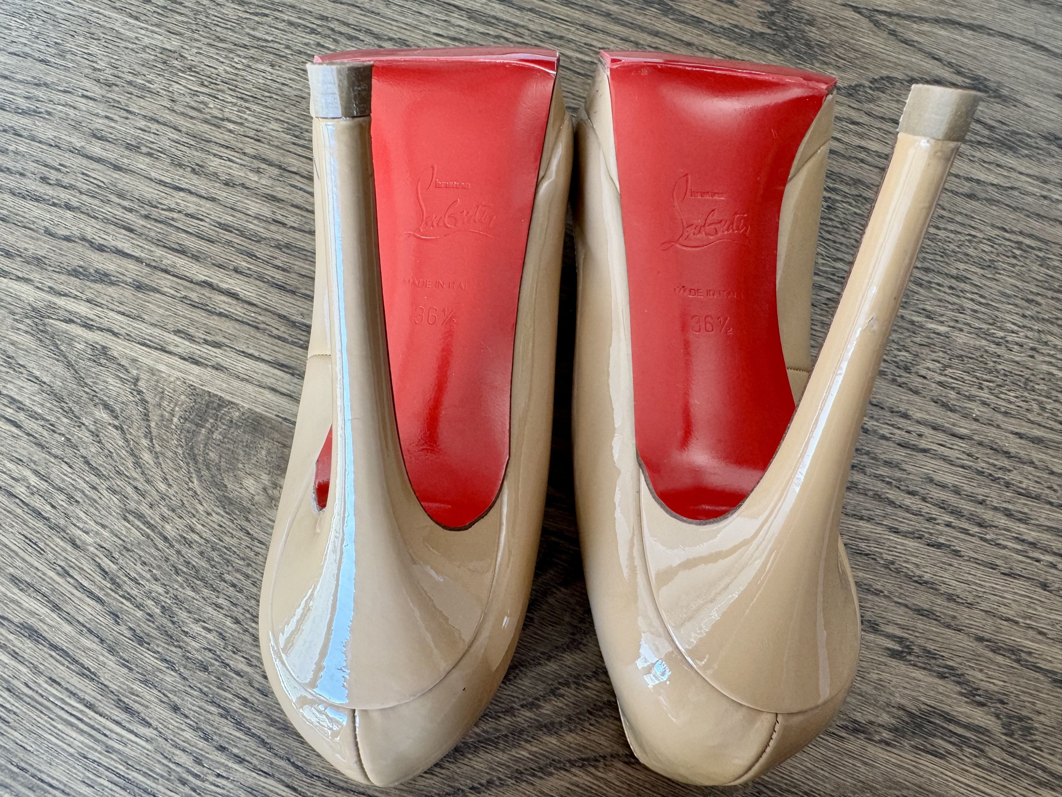 Christian Louboutin Louboutin - heels open toe Size US 6.5 / IT 36.5 - 7 Thumbnail