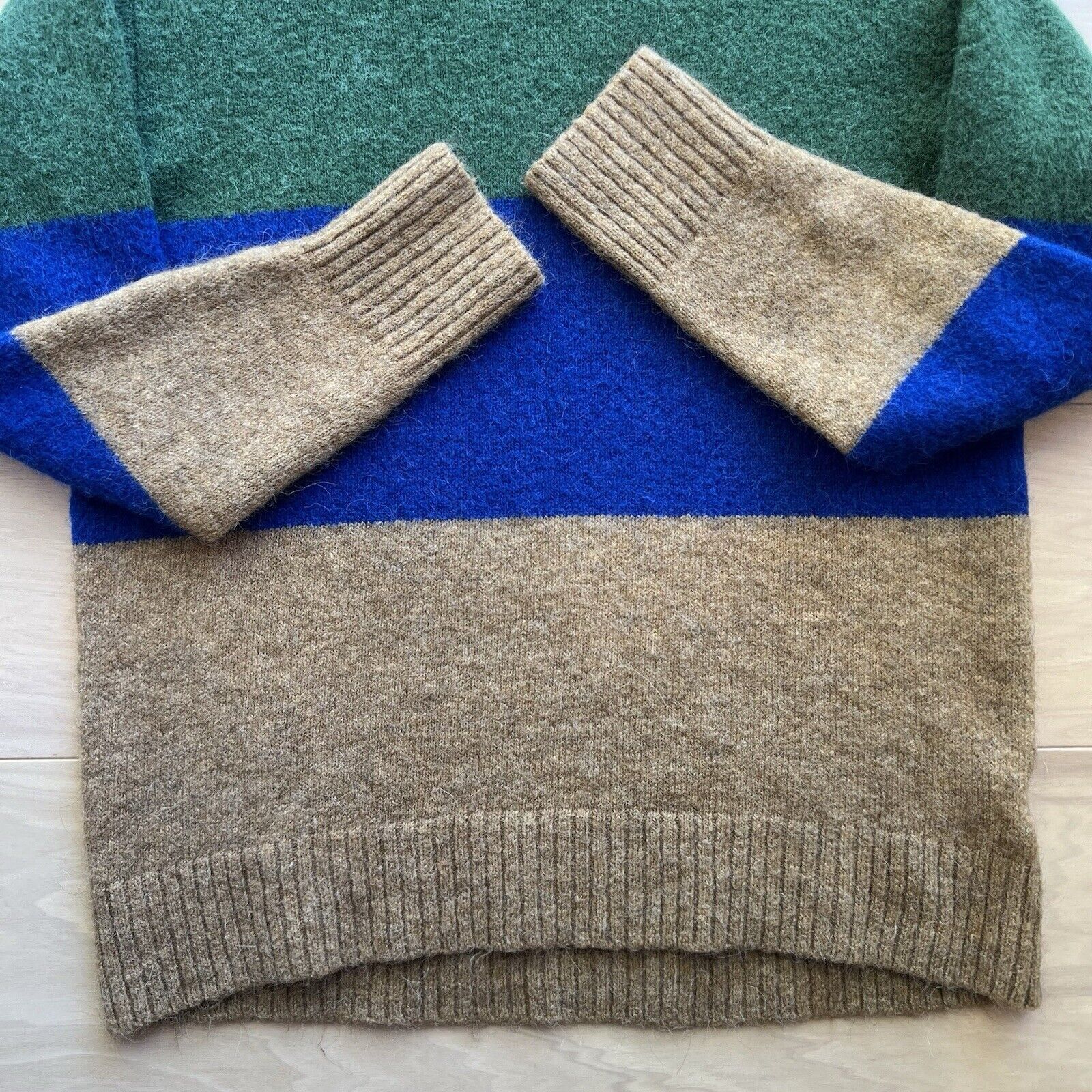 MOTHER AYR Kickback Sweater Women's Small Multicolor Wool Glam Size S / US 4 / IT 40 - 5 Thumbnail