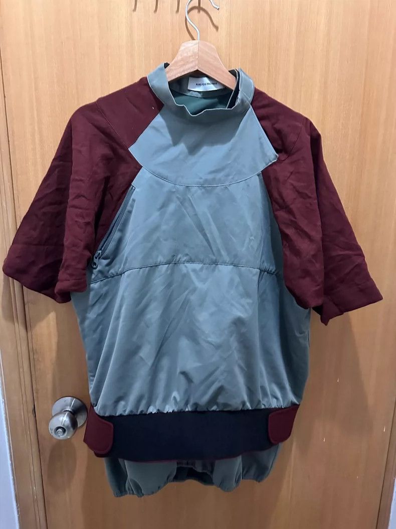 Kiko Kostadinov Kiko KostadinovPolyester Spliced Short Sleeve Shirt 0005201 Size US M / EU 48-50 / 2 - 1 Thumbnail