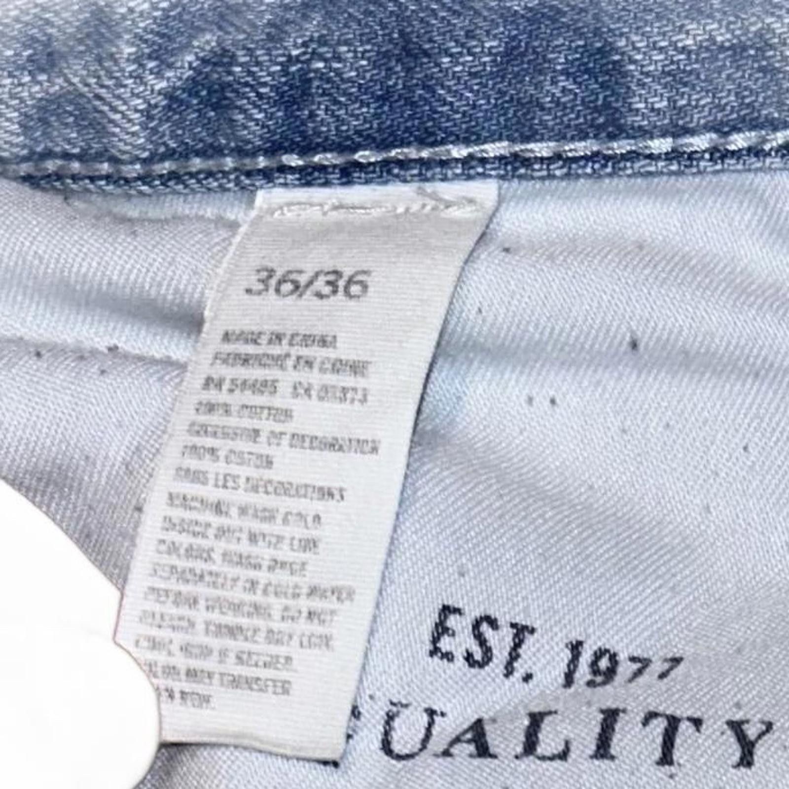American Eagle Outfitters AEO Light Wash Jeans 36W x 36L Size US 36 / EU 52 - 3 Thumbnail