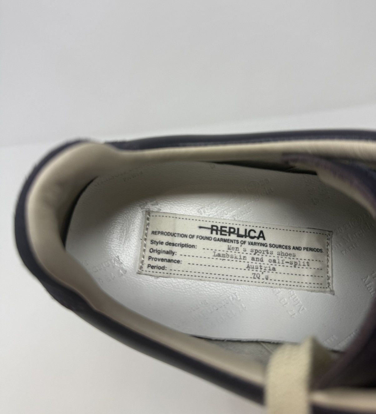 Maison Margiela Maison Margiela Replica GAT Sneaker Purple Size US 6 / EU 39 - 8 Thumbnail