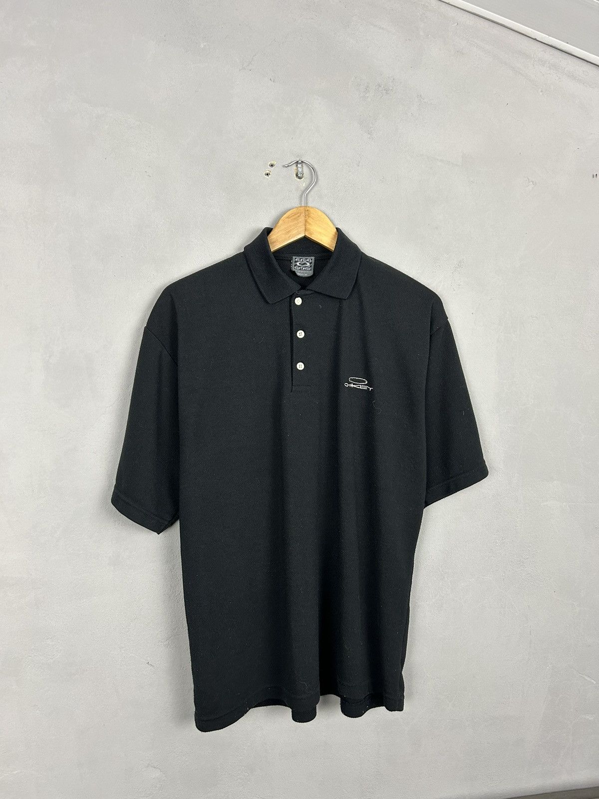 Oakley Vintage Oakley polos shirt Size US L / EU 52-54 / 3 - 2 Thumbnail