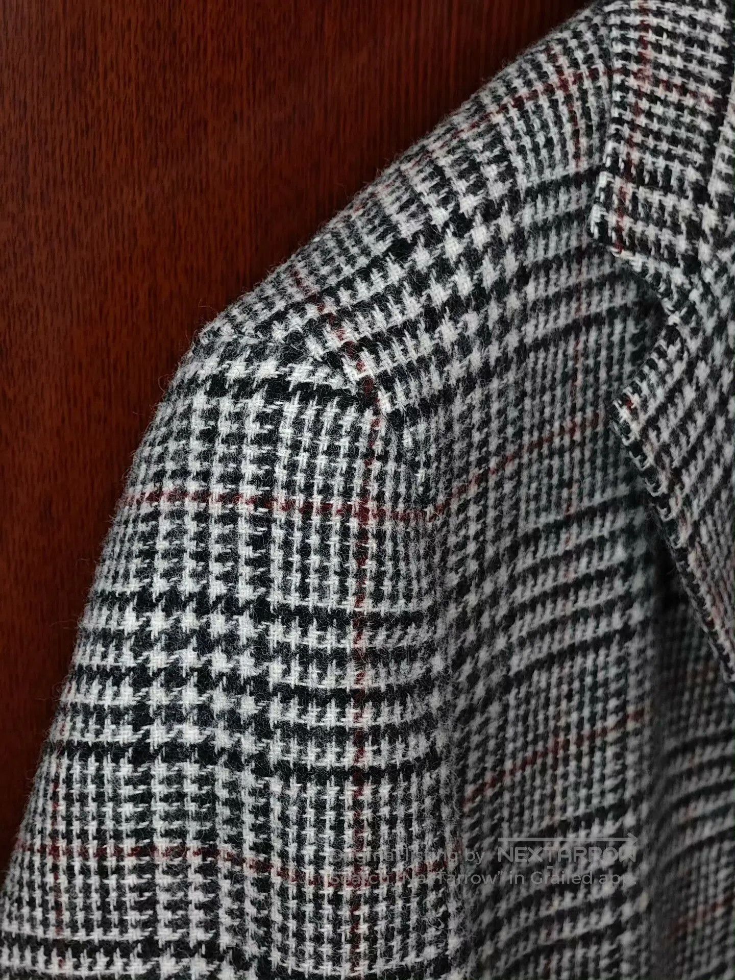 Japanese Brand British Moon Tweed Wool Blazer. Size US S / EU 44-46 / 1 - 3 Thumbnail