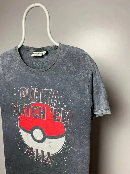 Anime Pokemon T-shirt logo pokebol size L tie dye vintage anima Size US L / EU 52-54 / 3 - 2 Thumbnail
