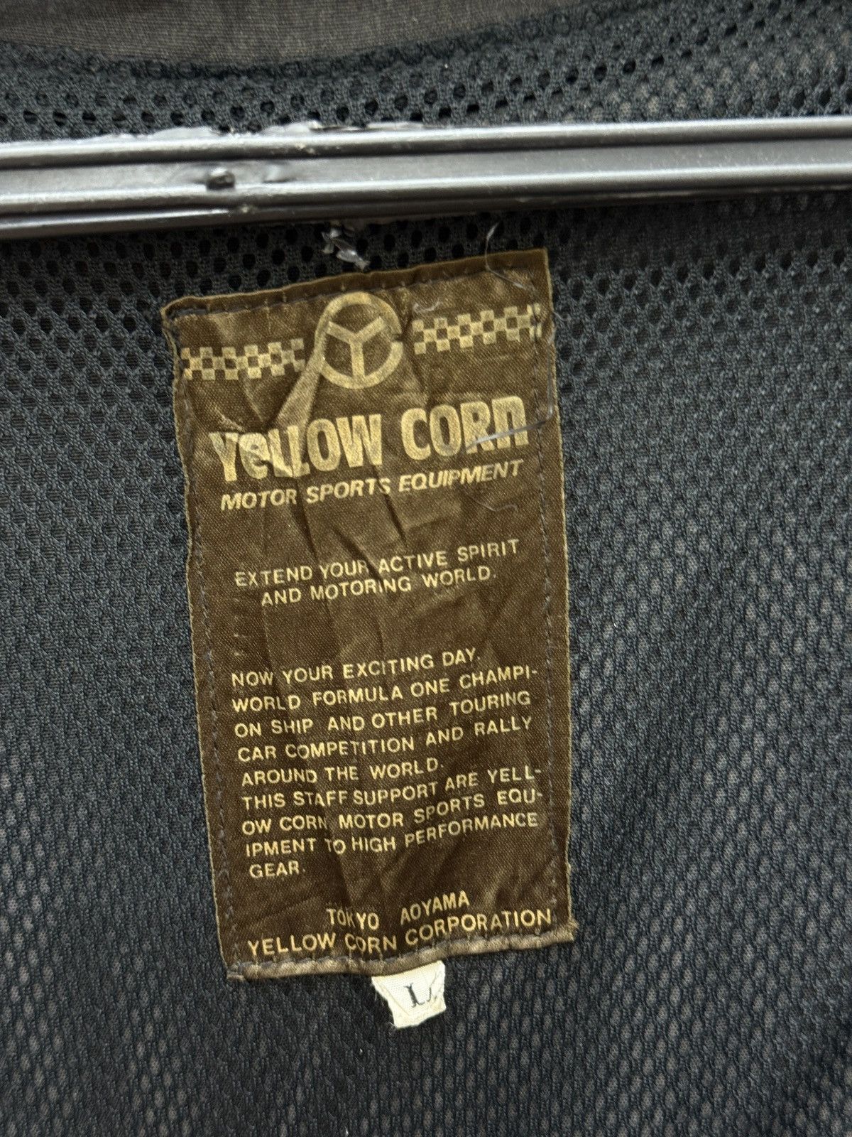 YELLOW CORN 🔥🔥🔥ARCHIVE VTG YELLOW CORN SLEDGE HAMMER RACING JACKET Size US M / EU 48-50 / 2 - 7 Thumbnail