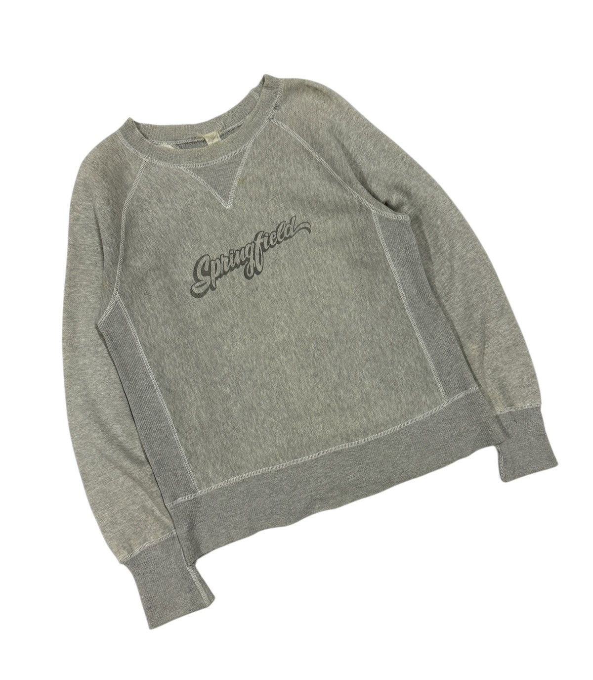 Japanese Brand × Sugar Cane × Vintage Vtg🔥Cab Clothing Inspired 50’s Double V Reverse Weave Size US M / EU 48-50 / 2 - 6 Thumbnail