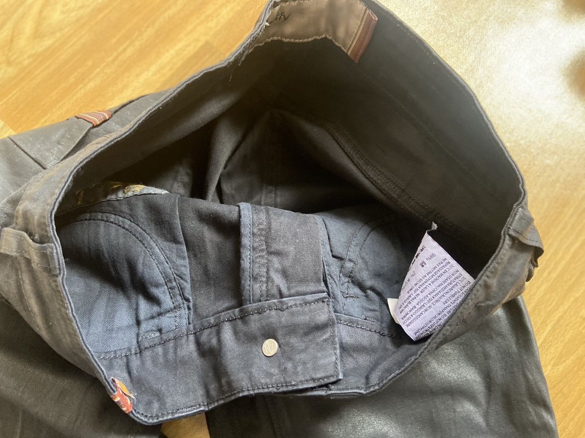 Designer × If Six Was Nine × Vintage NOTIFY BAMBOO ALL BLACK JEANS Size US 27 - 4 Thumbnail