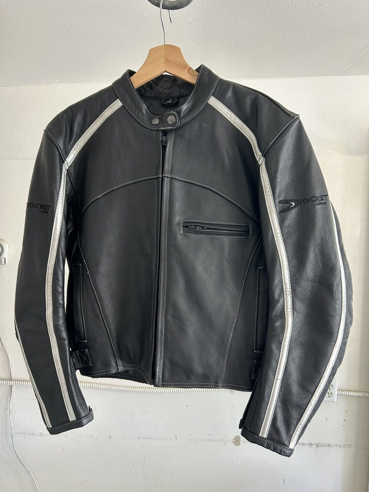 Vintage Vintage Joe rocket leather racer Size US L / EU 52-54 / 3 - 3 Thumbnail