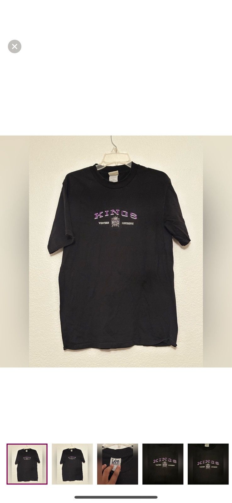 NBA × Vintage Vintage NBA Lee Sport Sacramento Kings Size US M / EU 48-50 / 2 - 1 Thumbnail