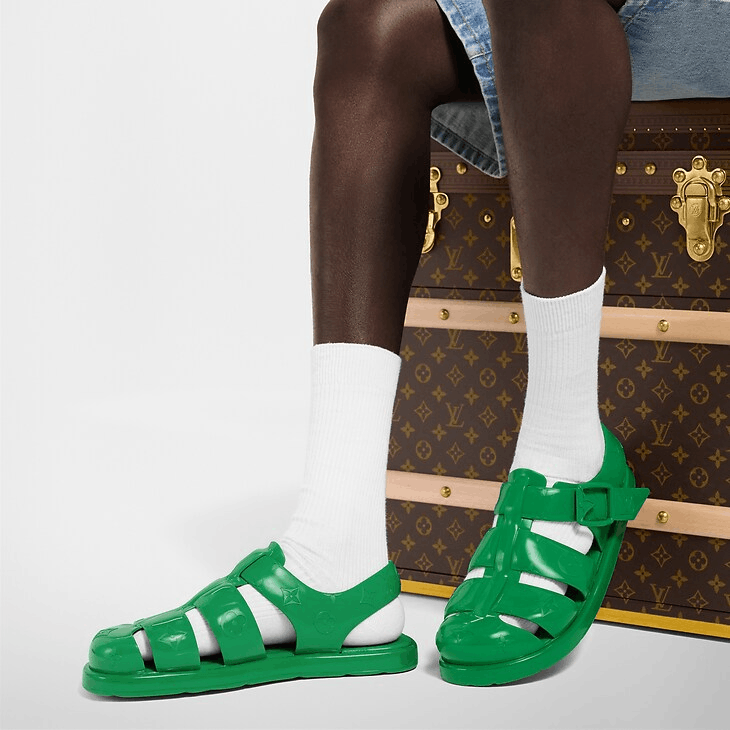 Louis Vuitton LV Venice Sandals Size US 7 / EU 40 - 5 Thumbnail
