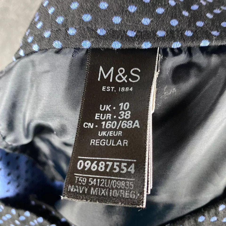 Other M&S Per Una Pants Women's 10 UK Regular Polka Dots Polyester Size 28" / US 6 / IT 42 - 8 Thumbnail