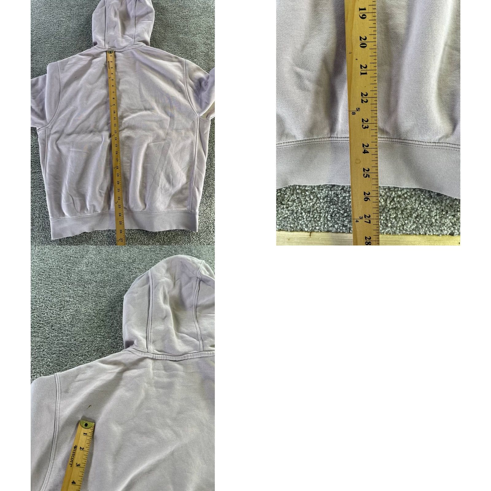Nike Nike Hoodie Womens Purple Cotton Pullover Fleece Hooded Sweatshirt Pullover Activewear Winter Fall Spring M Small Regular Mens Womens Girls Boys Size M / US 6-8 / IT 42-44 - 8 Thumbnail