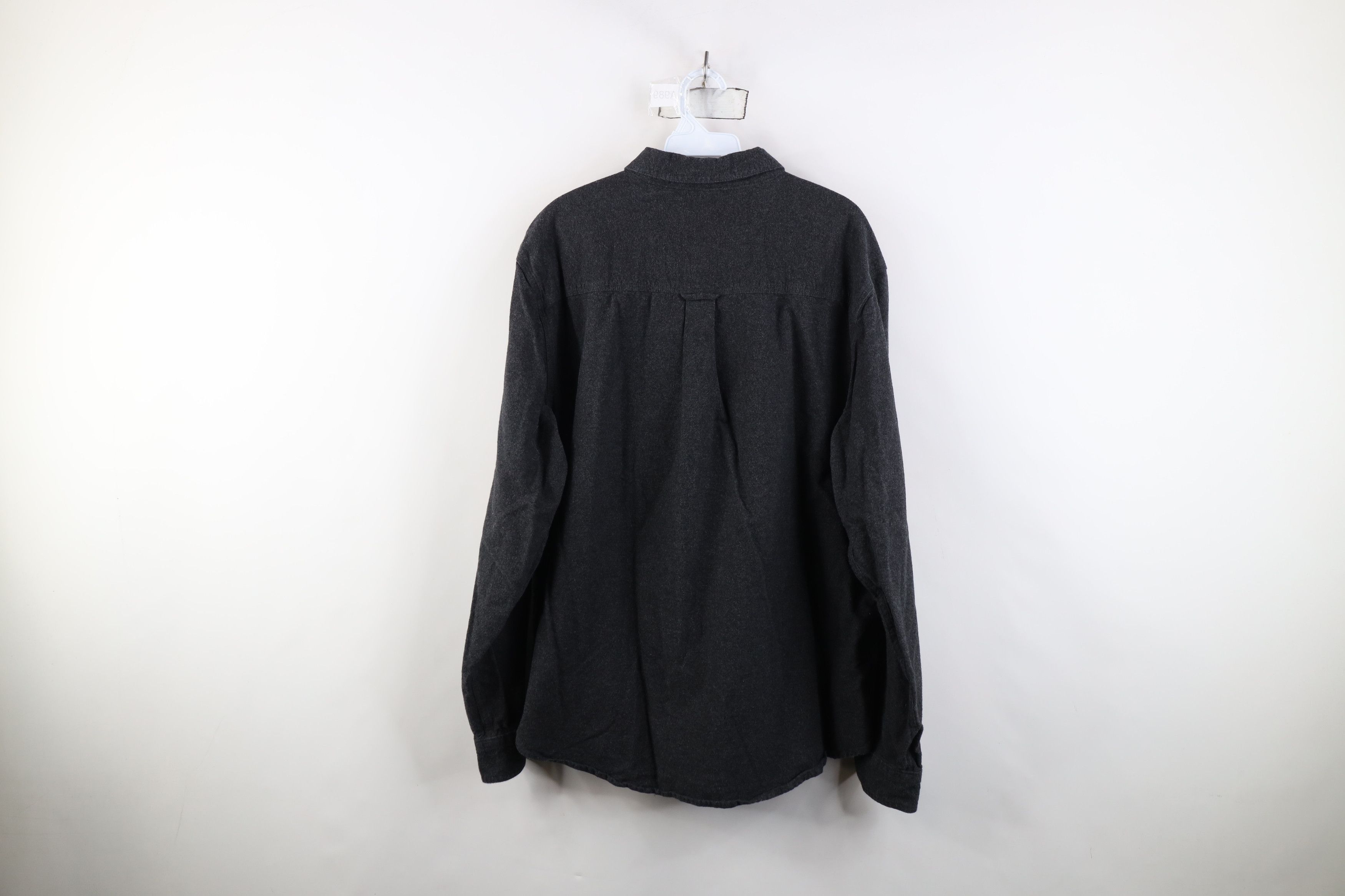 Woolrich Woolen Mills Vintage Woolrich Chamois Collared Button Down Shirt Gray Size US L / EU 52-54 / 3 - 10 Thumbnail