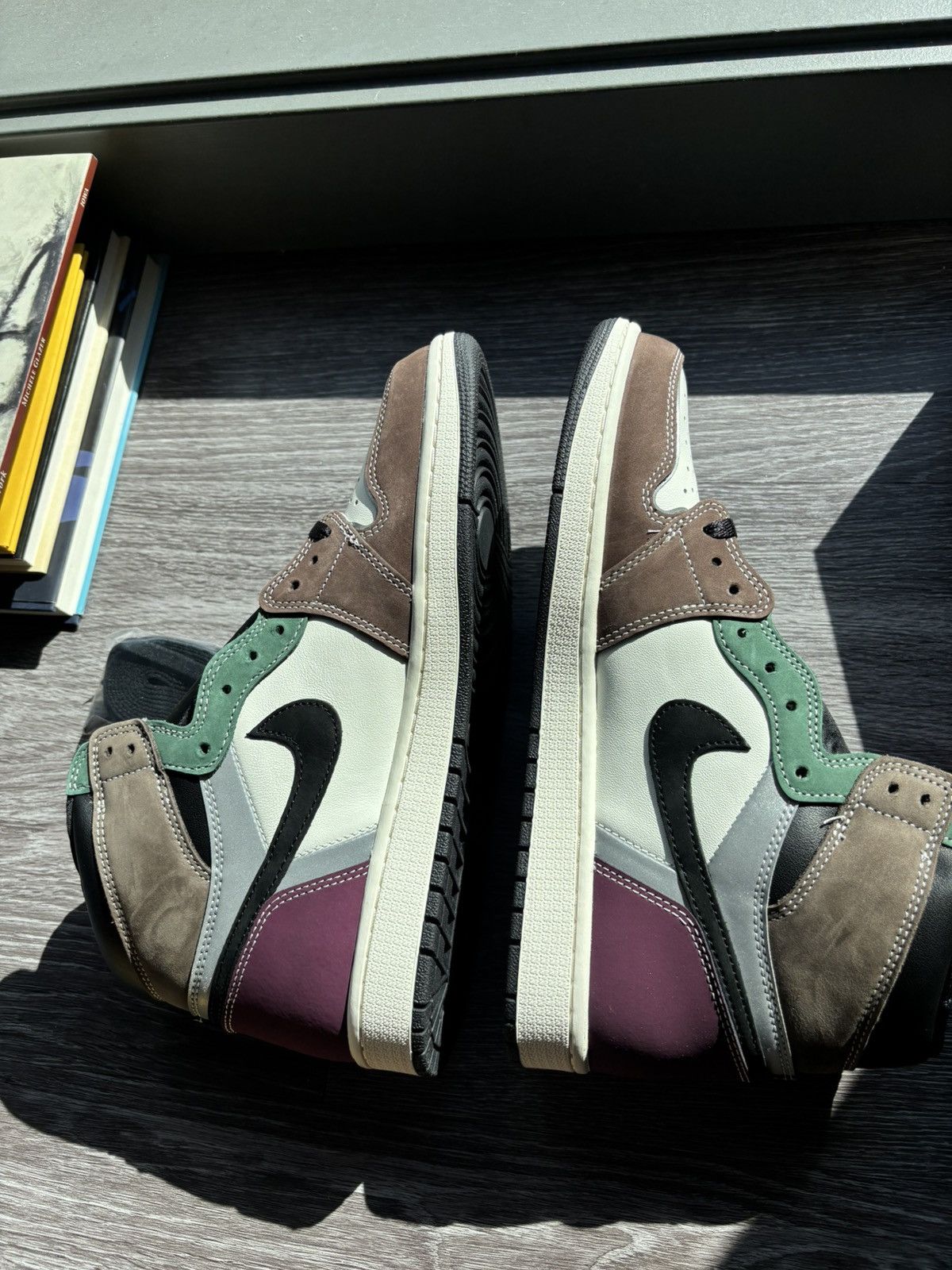 Nike Jordan 1 Retro High OG Hand Crafted Size US 11.5 / EU 44-45 - 4 Thumbnail