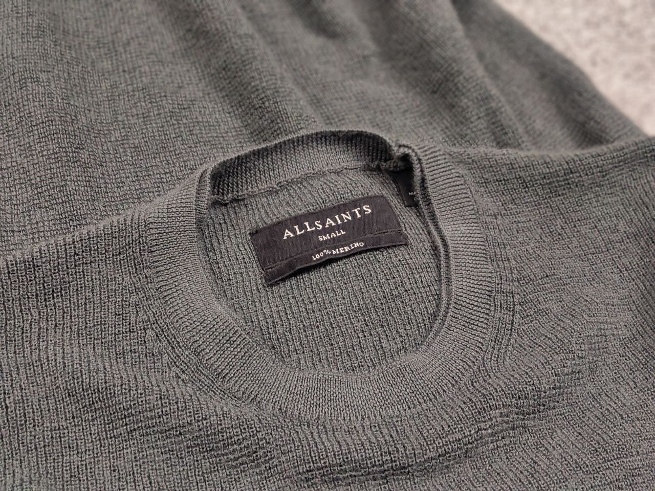 Allsaints Allsaints ivar merino wool crew neck knit jumper Sweater Size US S / EU 44-46 / 1 - 9 Thumbnail