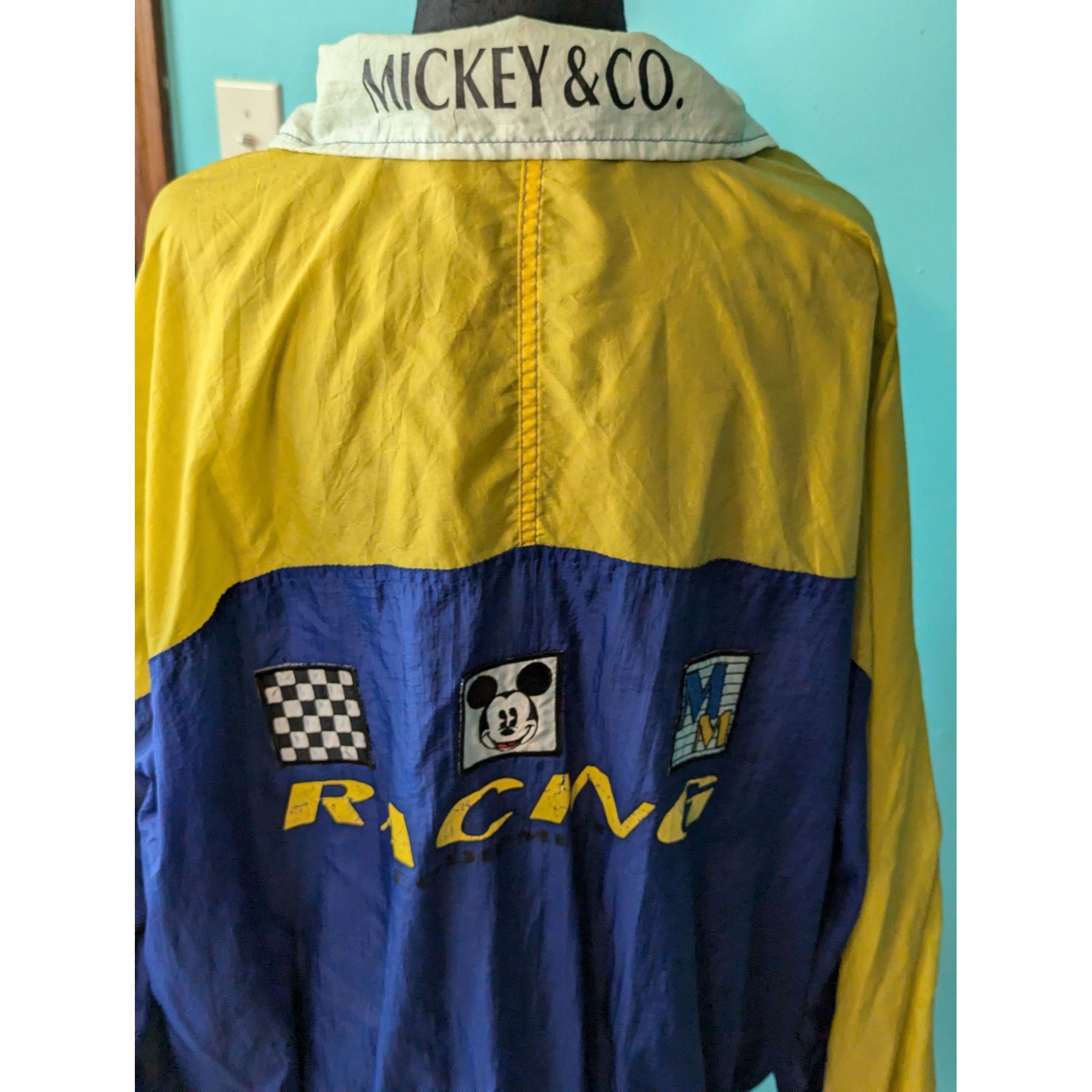 Disney Vintage Mikey and Co. Racing Windbreaker Disney Size US L / EU 52-54 / 3 - 4 Thumbnail