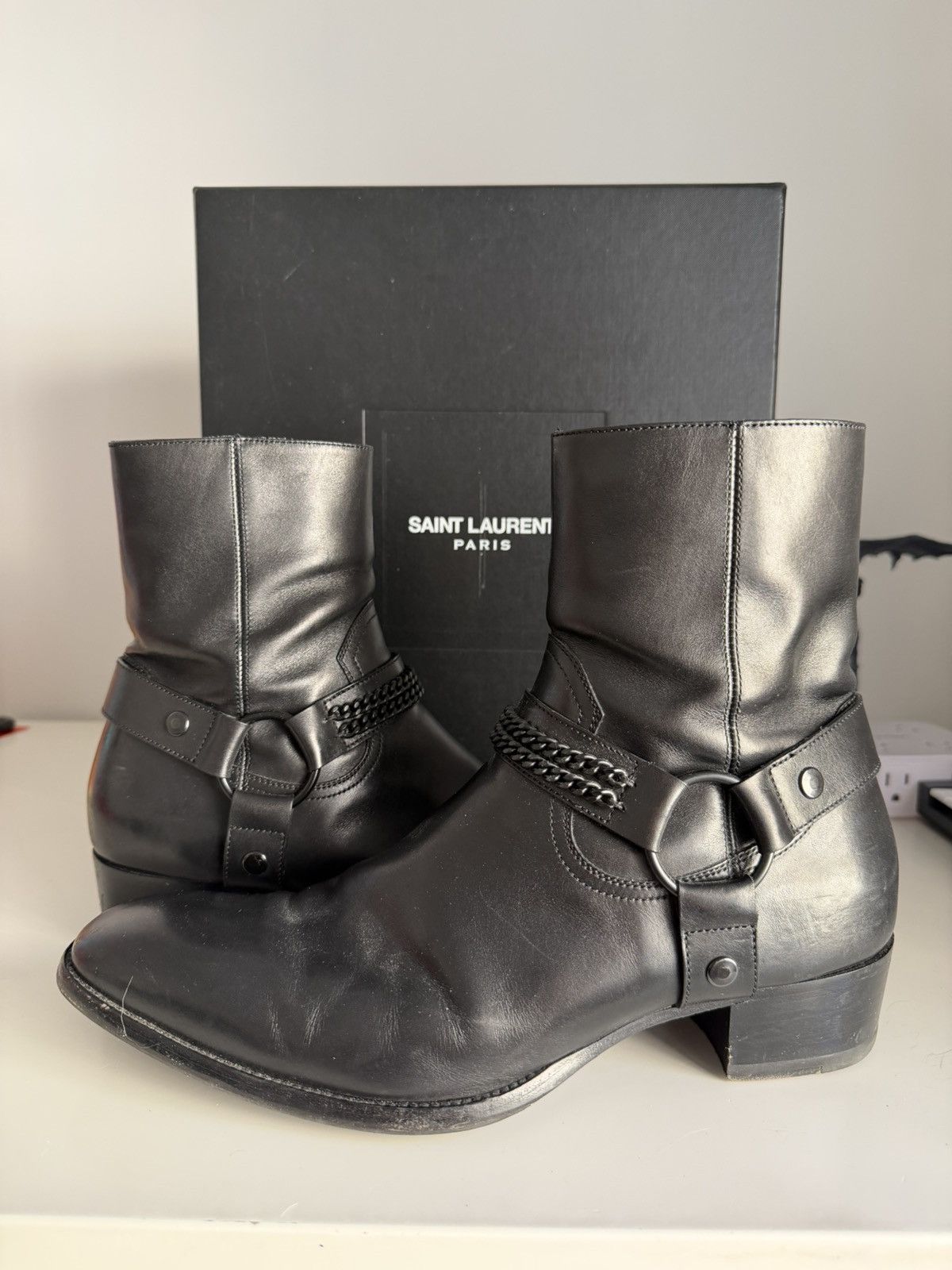 Hedi Slimane × Saint Laurent Paris × Yves Saint Laurent Saint 